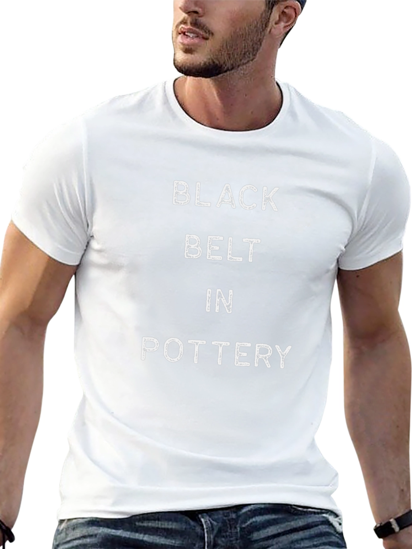 Black Belt In Pottery Graphic Tee