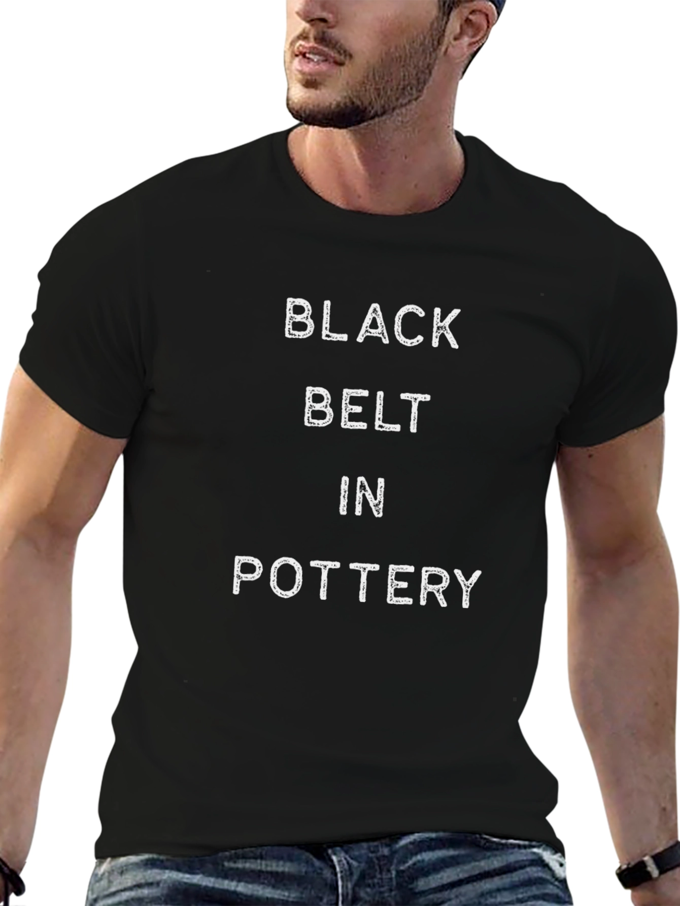 Black Belt In Pottery Graphic Tee