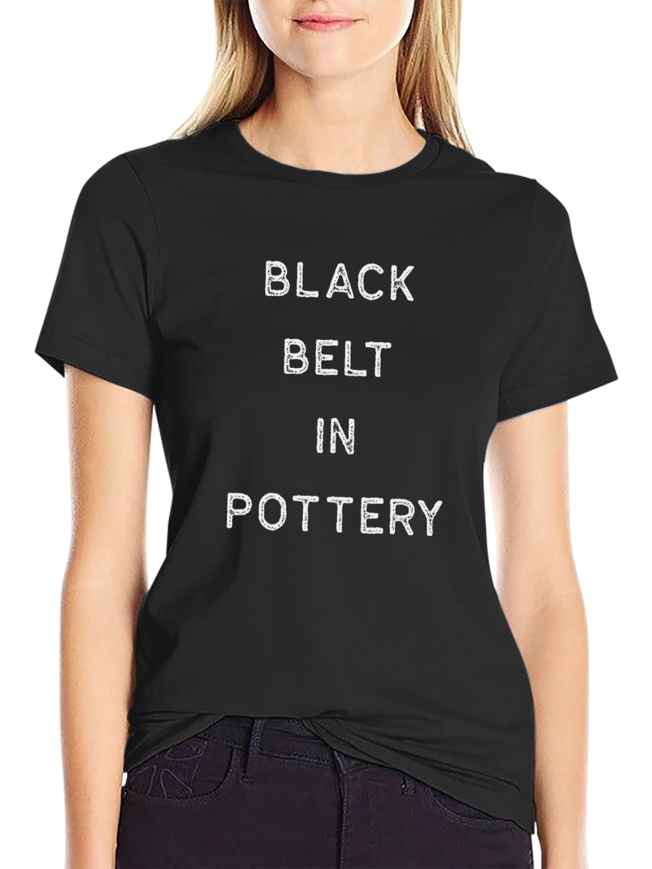 Black Belt In Pottery Graphic Tee
