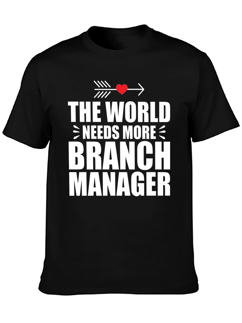 Branch Manager Graphic Tee Arrow Heart T-Shirt