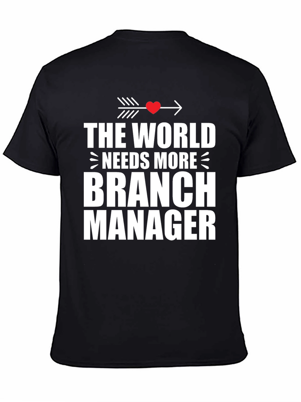 Branch Manager Graphic Tee Arrow Heart T-Shirt