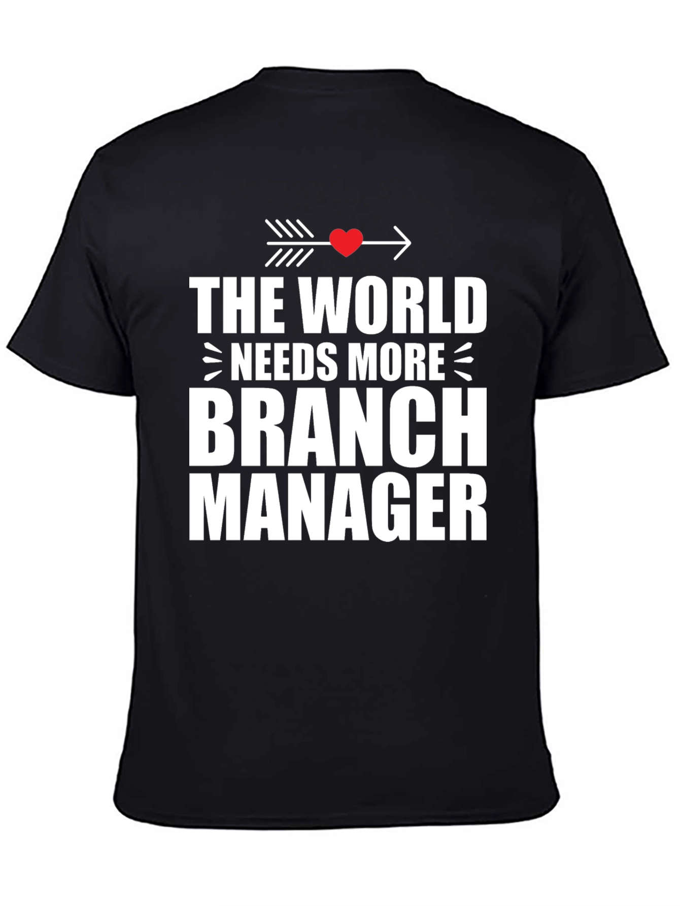 Branch Manager Graphic Tee Arrow Heart T-Shirt