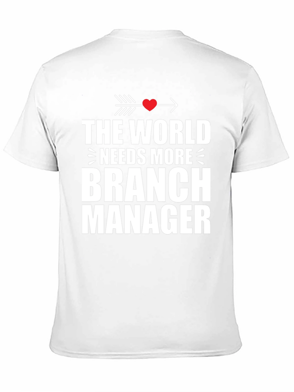 Branch Manager Graphic Tee Arrow Heart T-Shirt