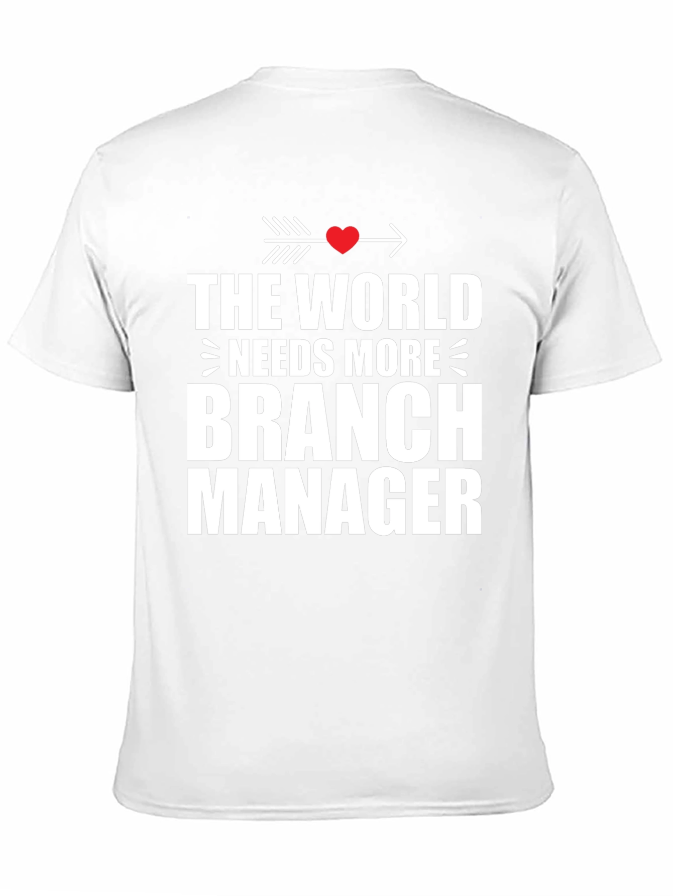 Branch Manager Graphic Tee Arrow Heart T-Shirt