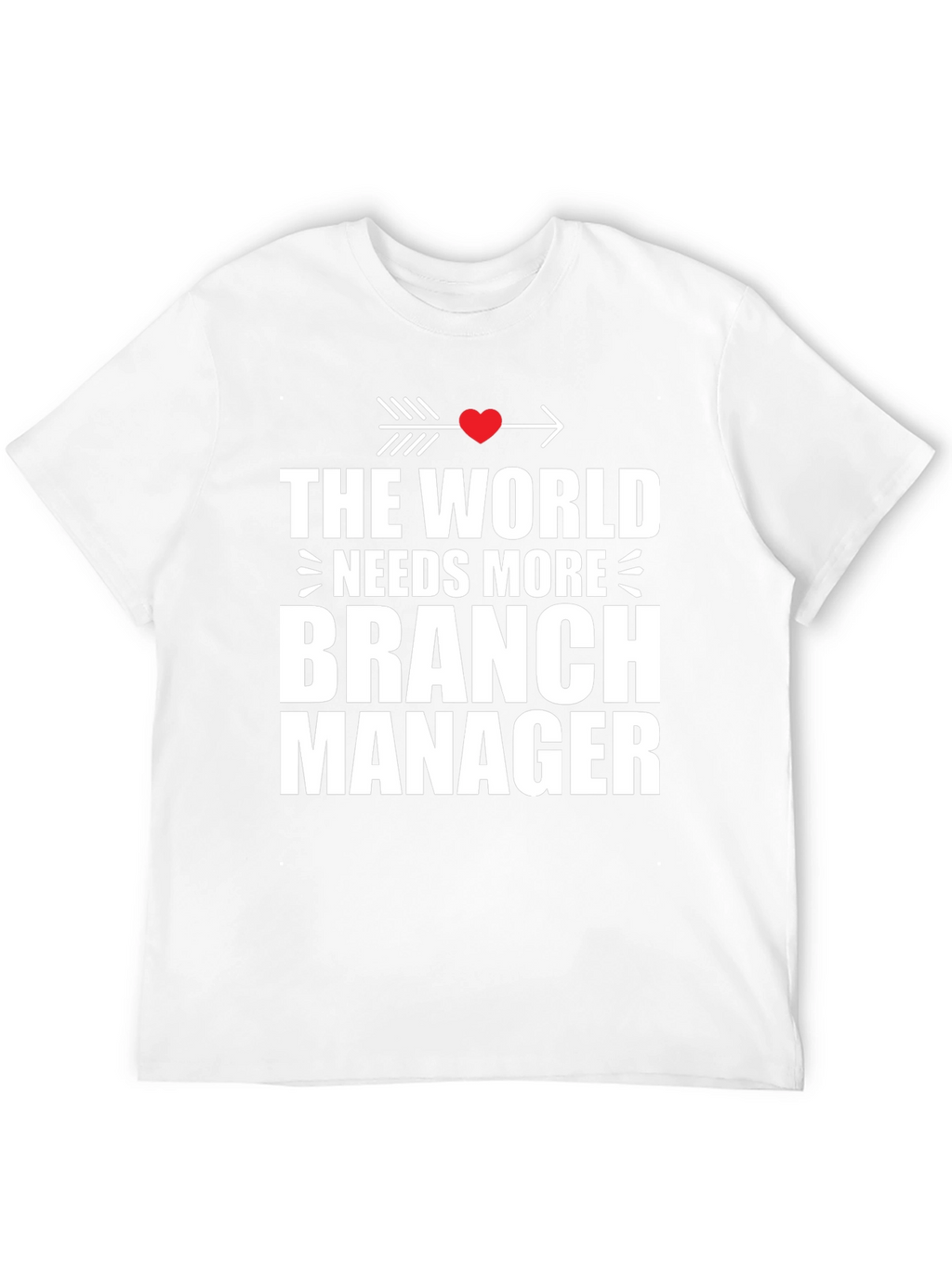Branch Manager Graphic Tee Arrow Heart T-Shirt