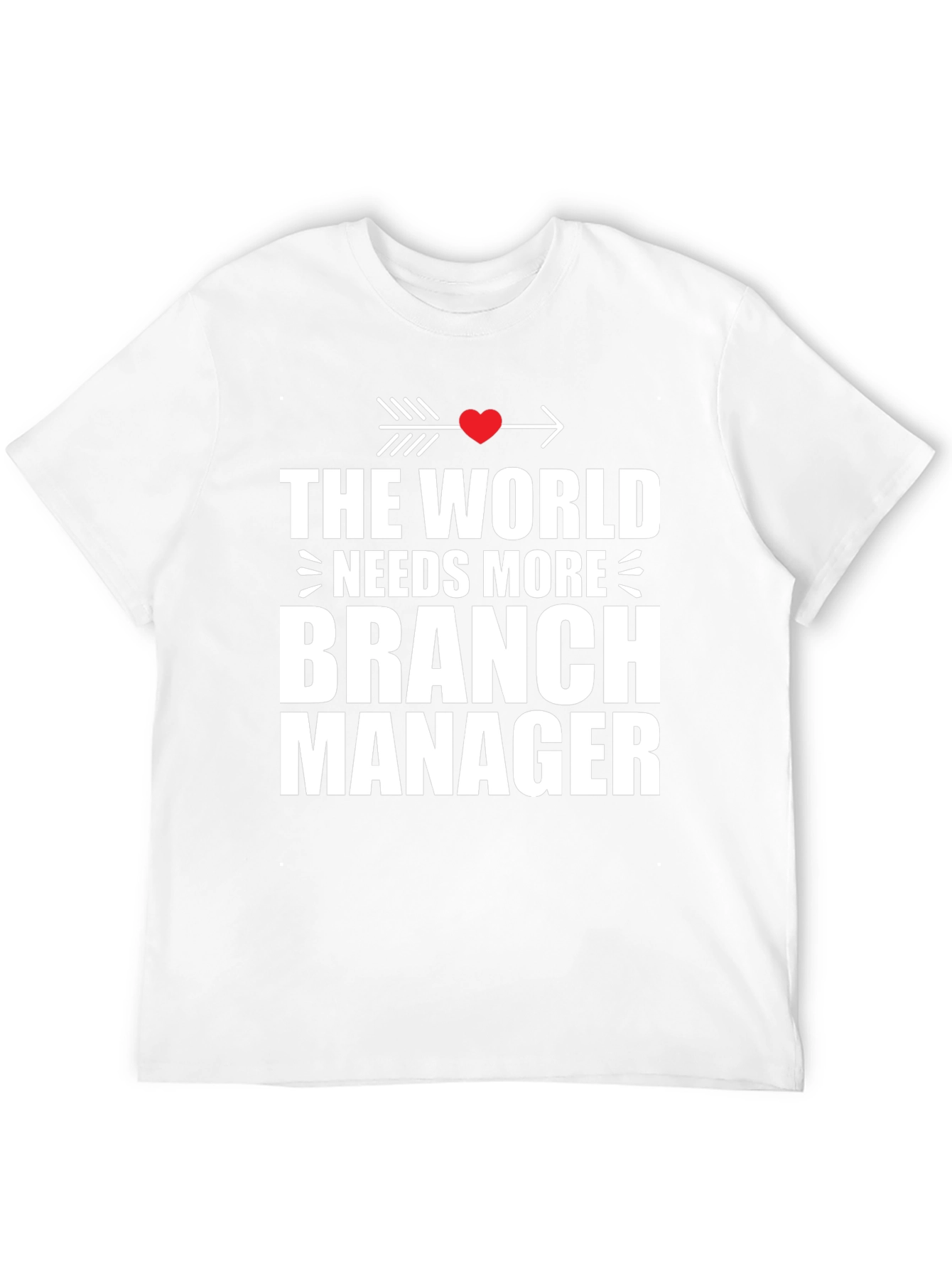 Branch Manager Graphic Tee Arrow Heart T-Shirt