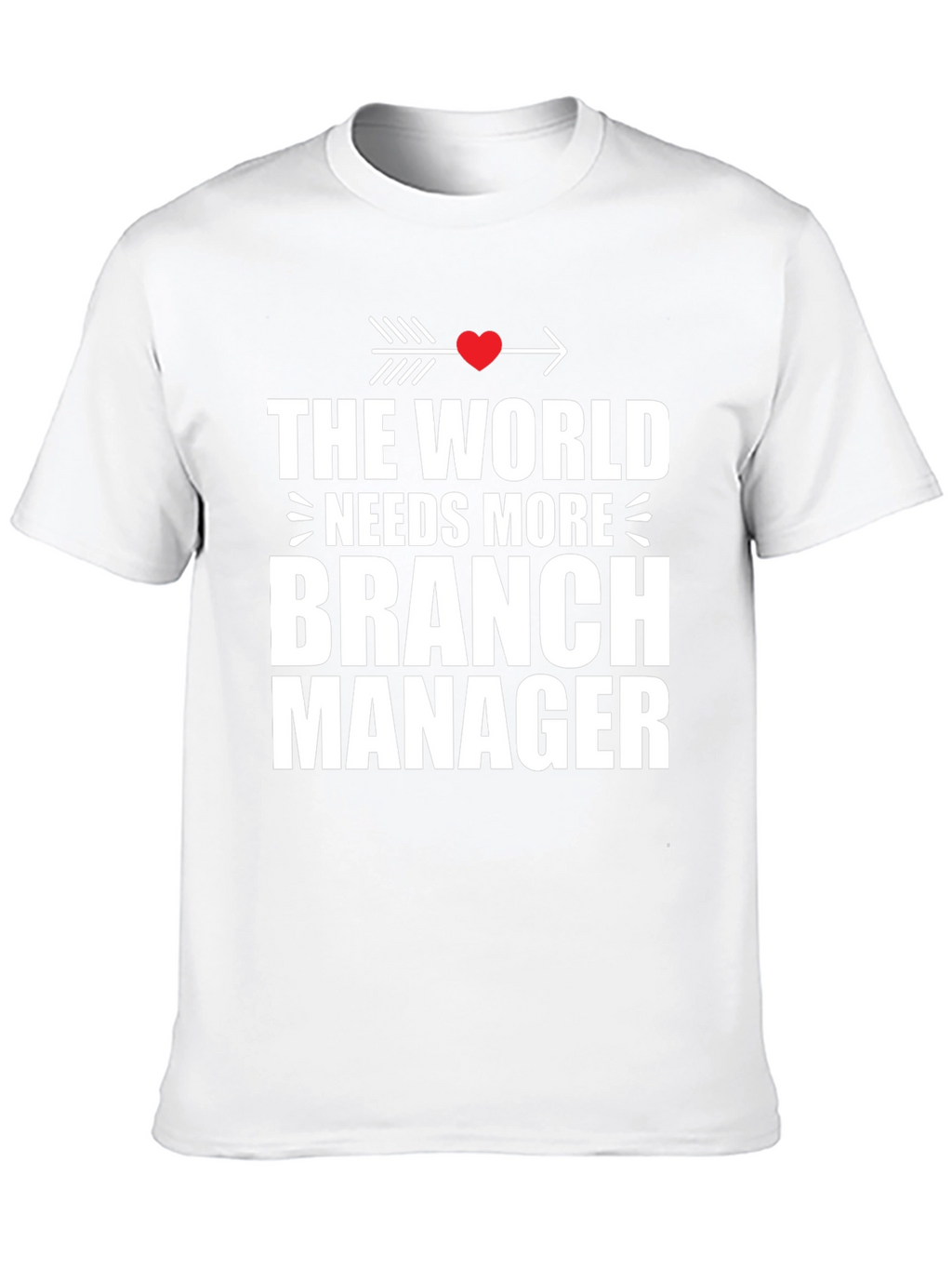 Branch Manager Graphic Tee Arrow Heart T-Shirt