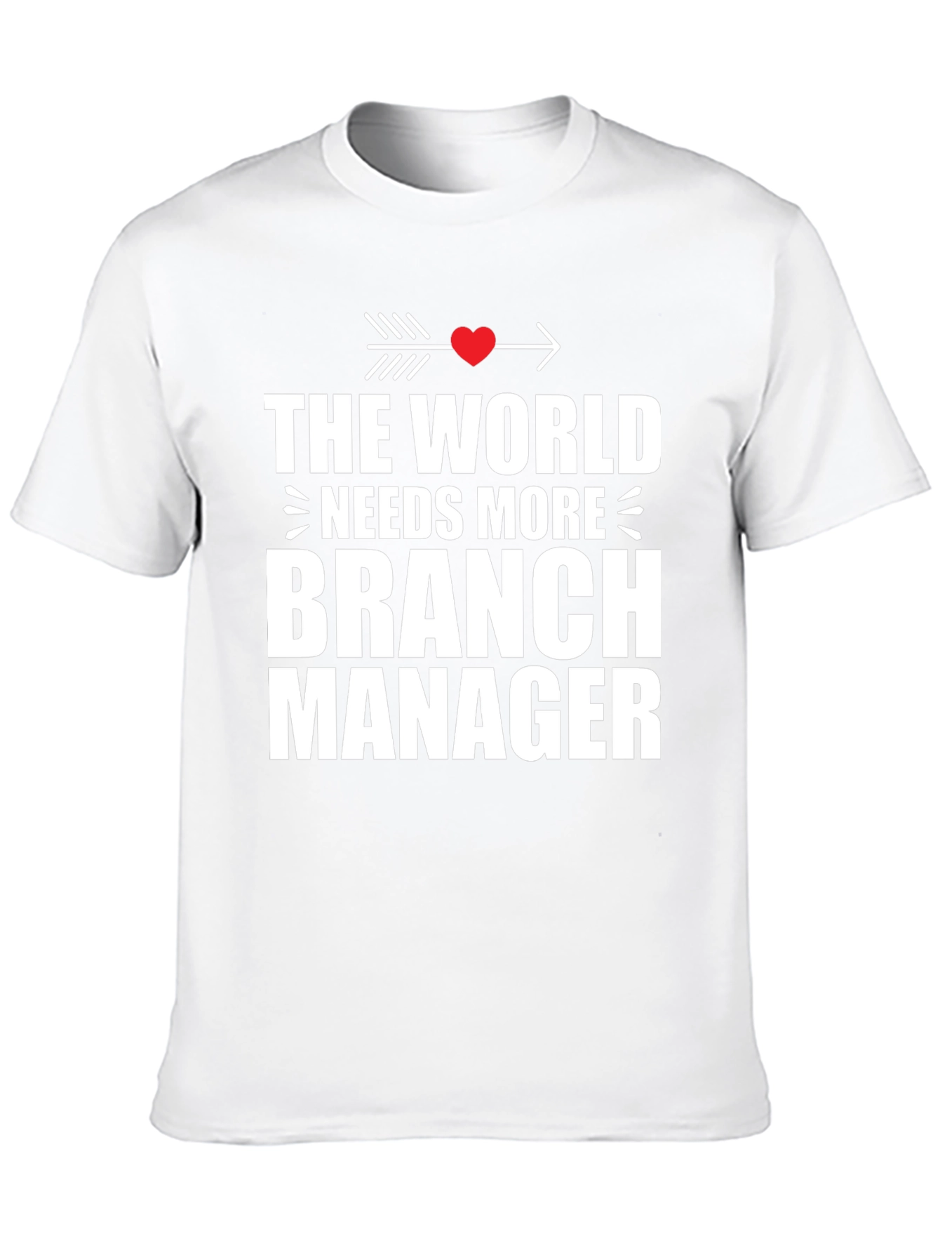 Branch Manager Graphic Tee Arrow Heart T-Shirt