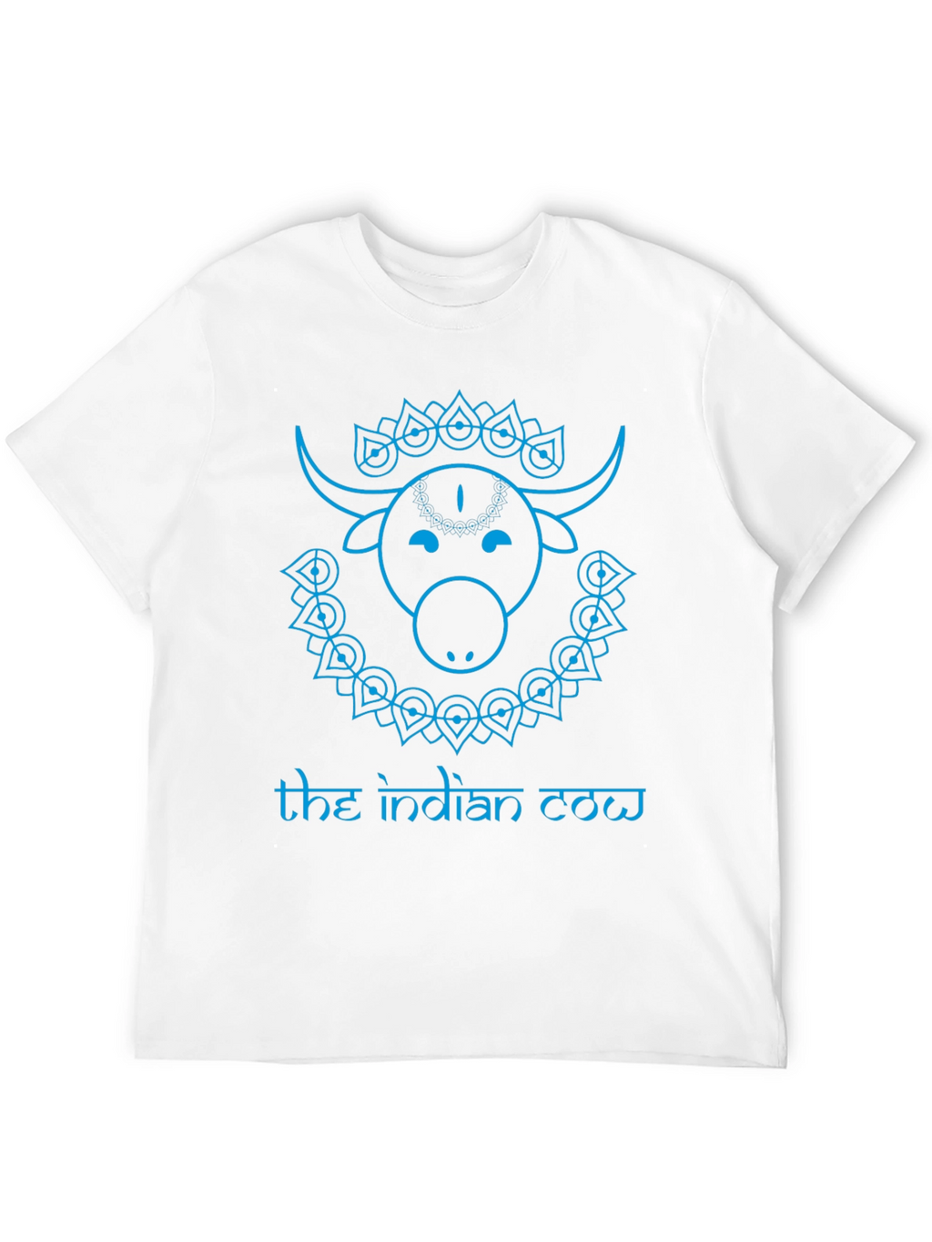 The Indian Cow Graphic Tee - Black