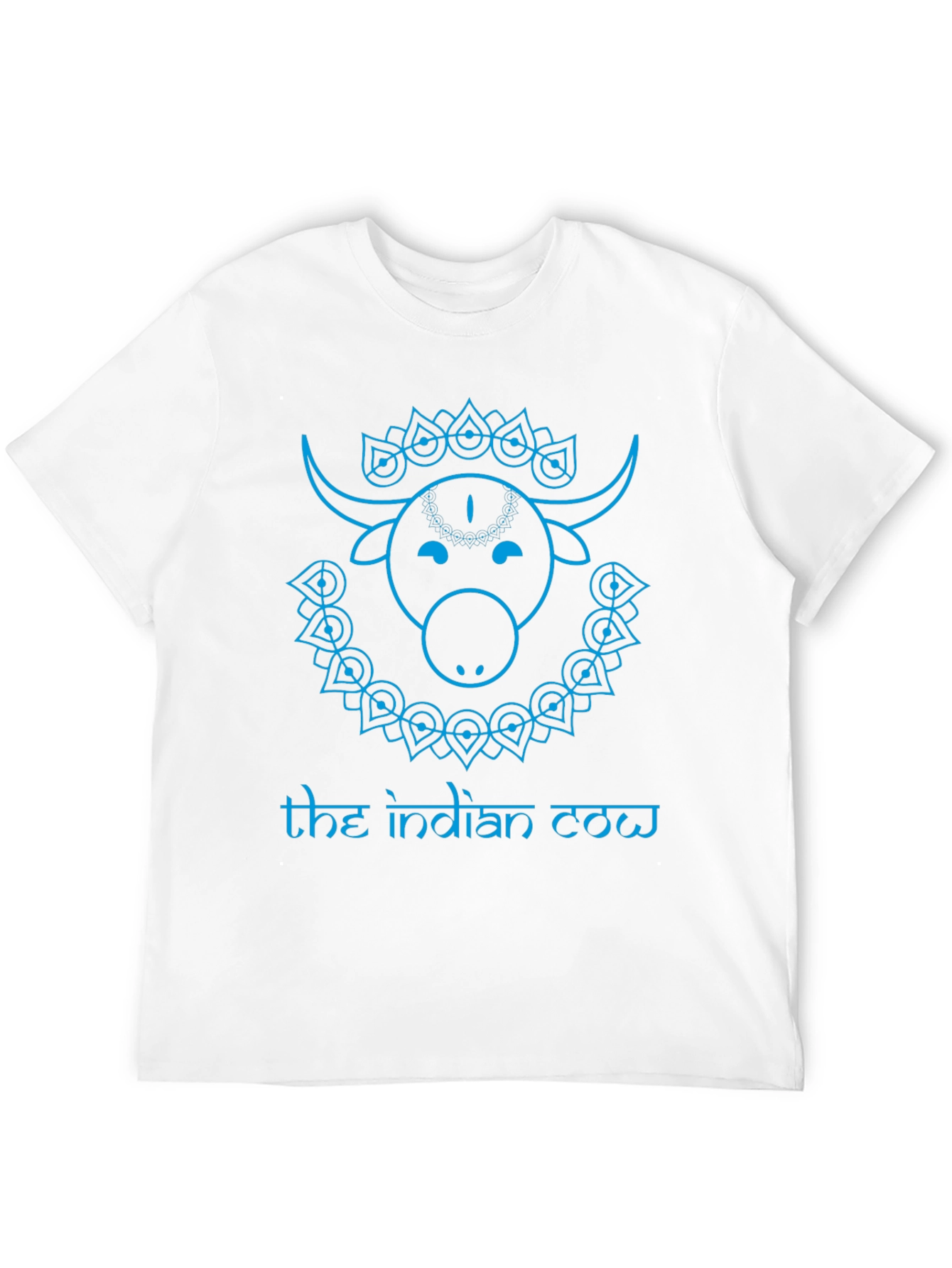 The Indian Cow Graphic Tee - Black