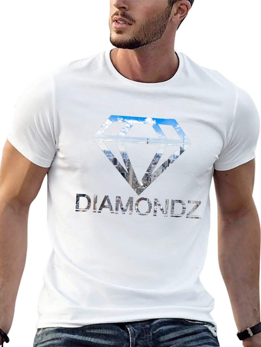 Urban Diamond Graphic Tee