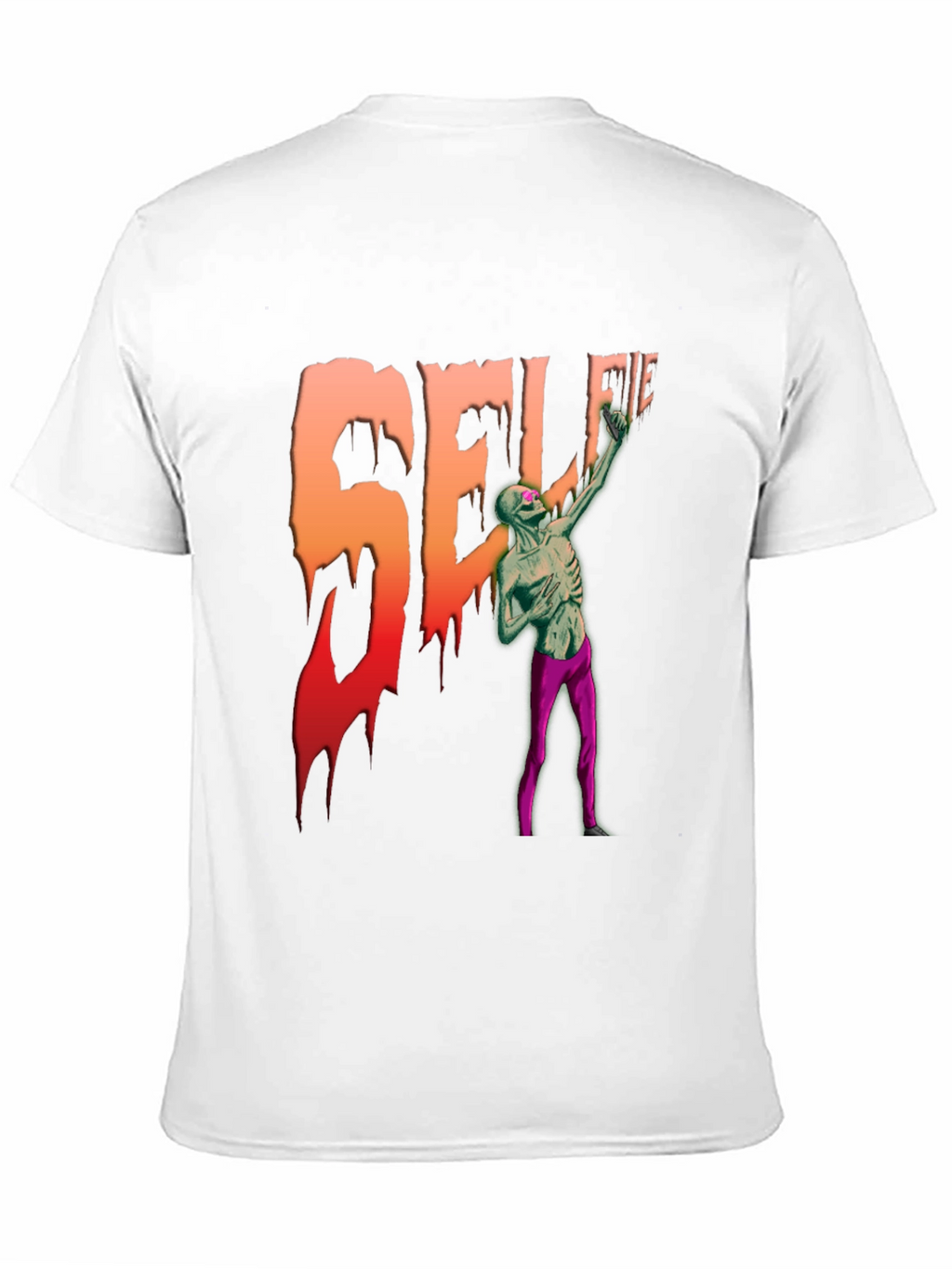 Zombie Selfie Graphic T-Shirt - Unique Design