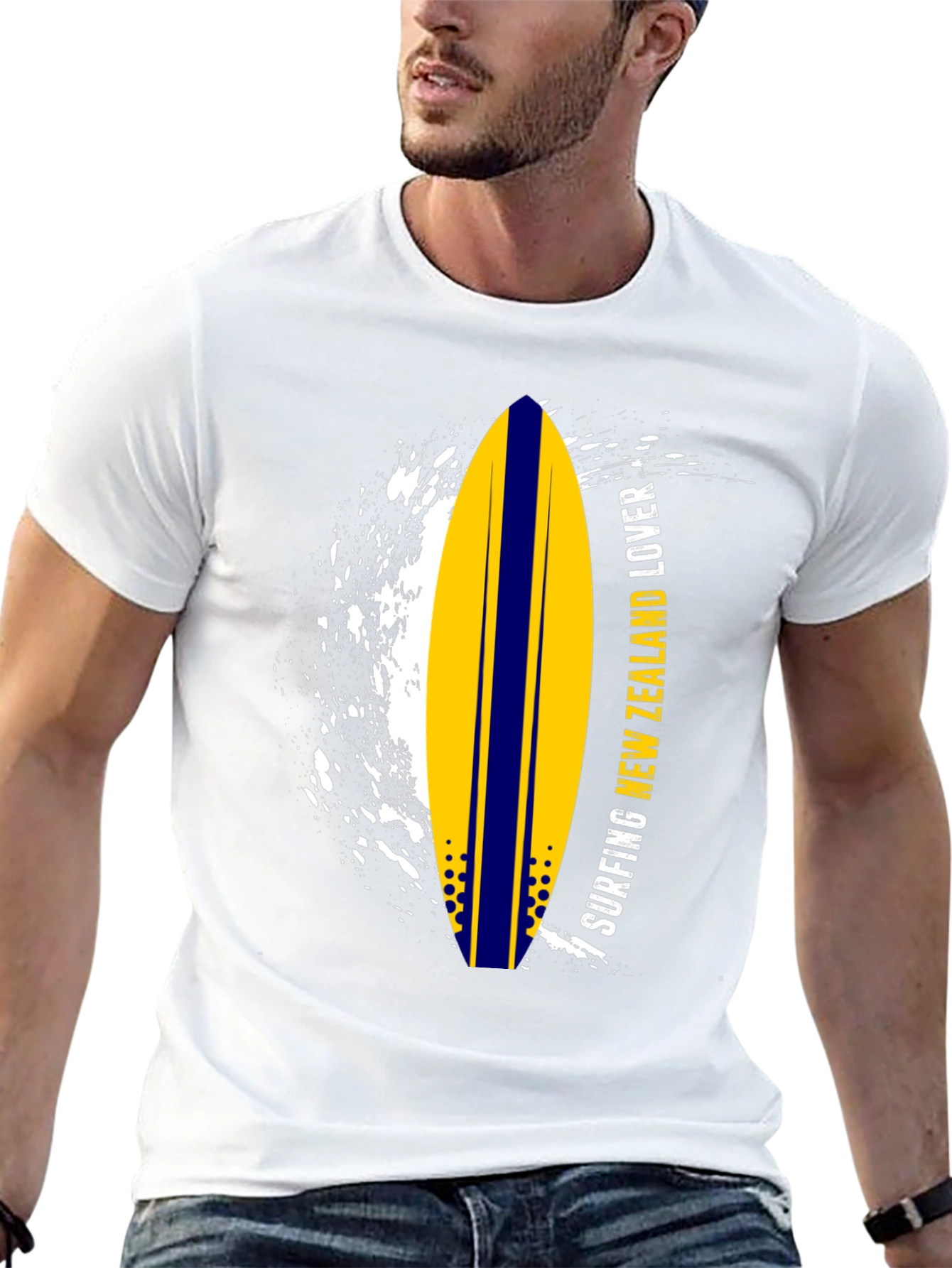 Surfing New Zealand Lover T-Shirt