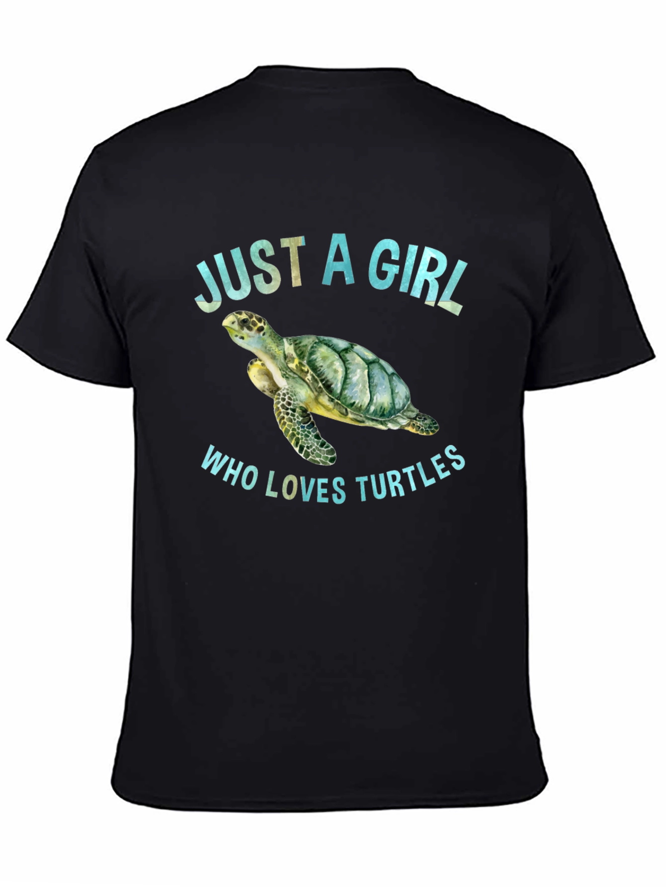 Just A Girl Who Loves Turtles T-Shirt