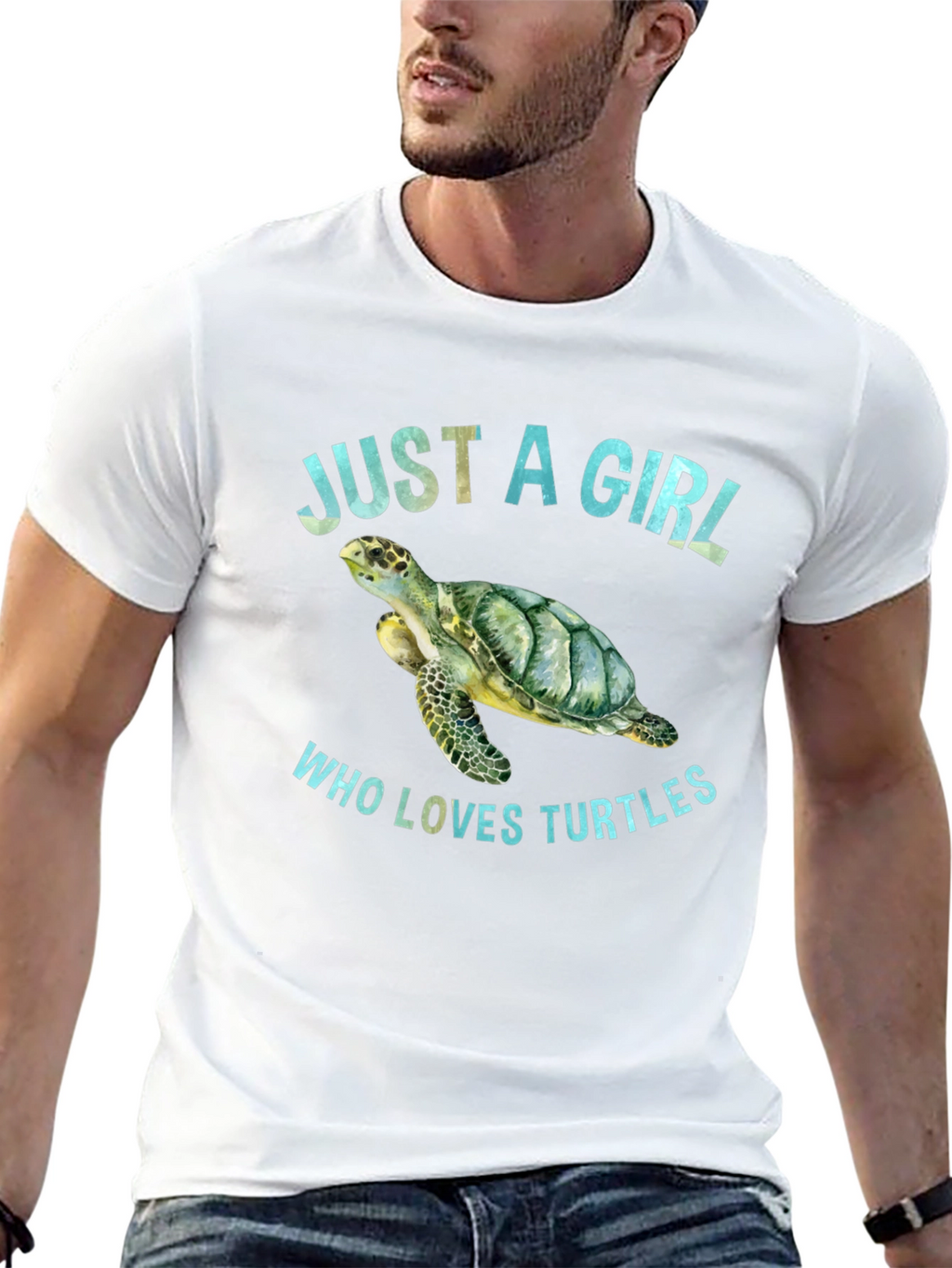 Just A Girl Who Loves Turtles T-Shirt