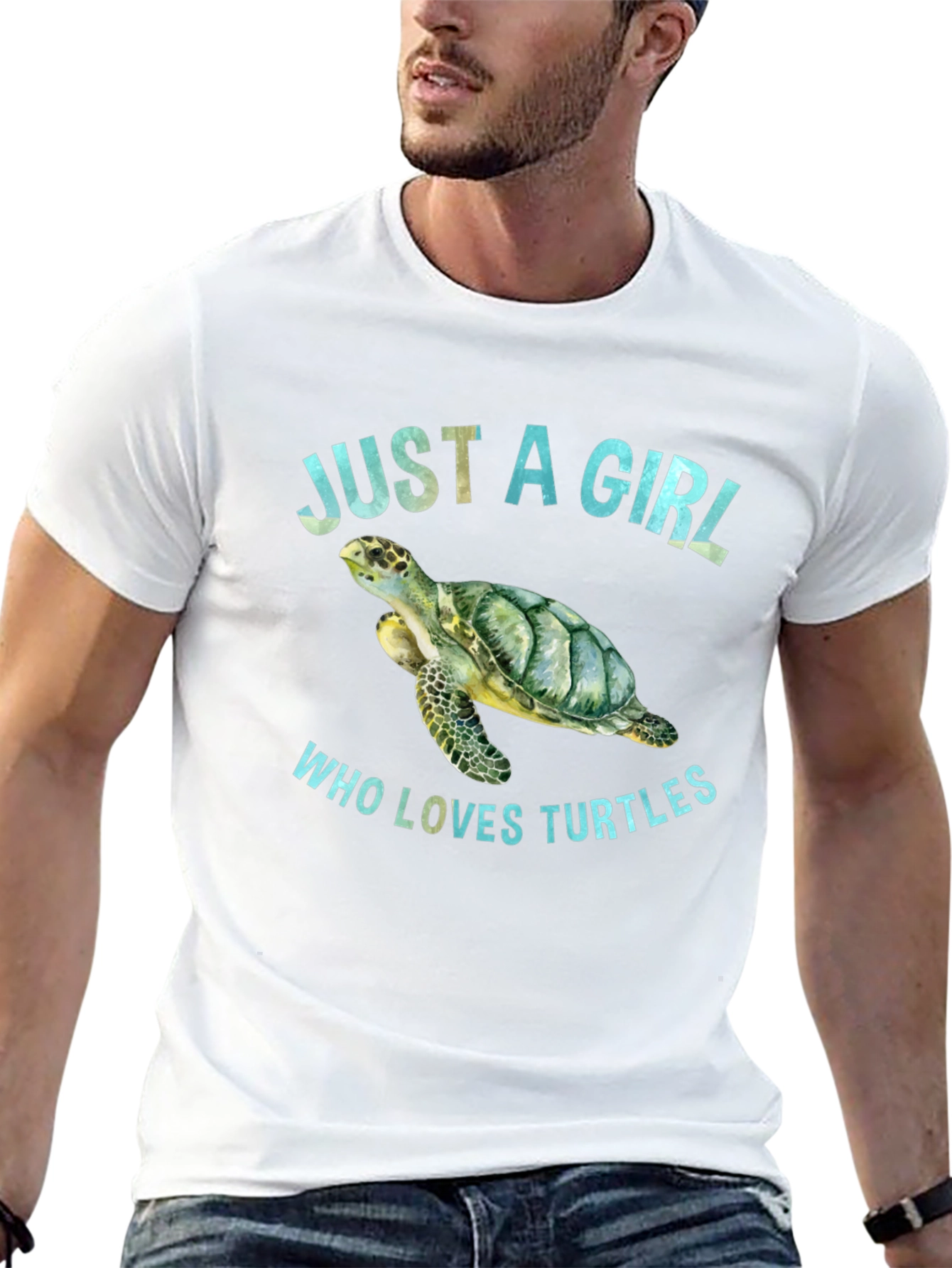 Just A Girl Who Loves Turtles T-Shirt