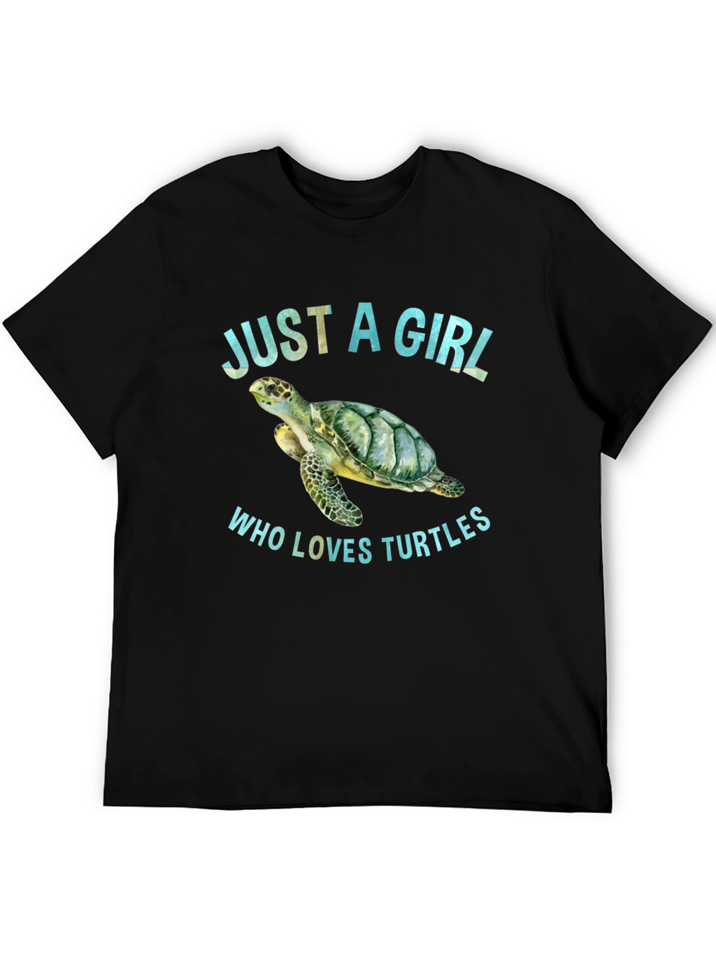 Just A Girl Who Loves Turtles T-Shirt
