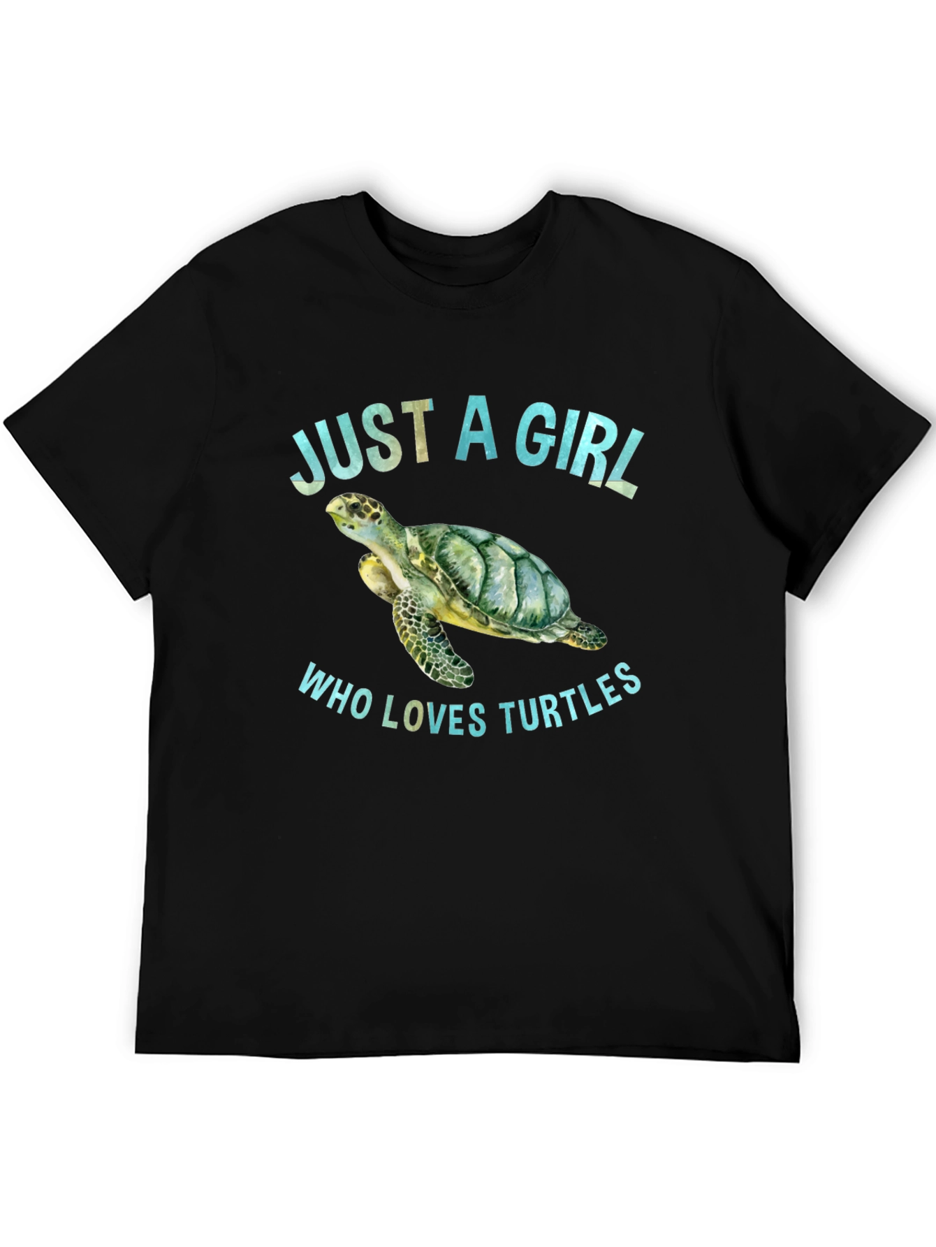 Just A Girl Who Loves Turtles T-Shirt