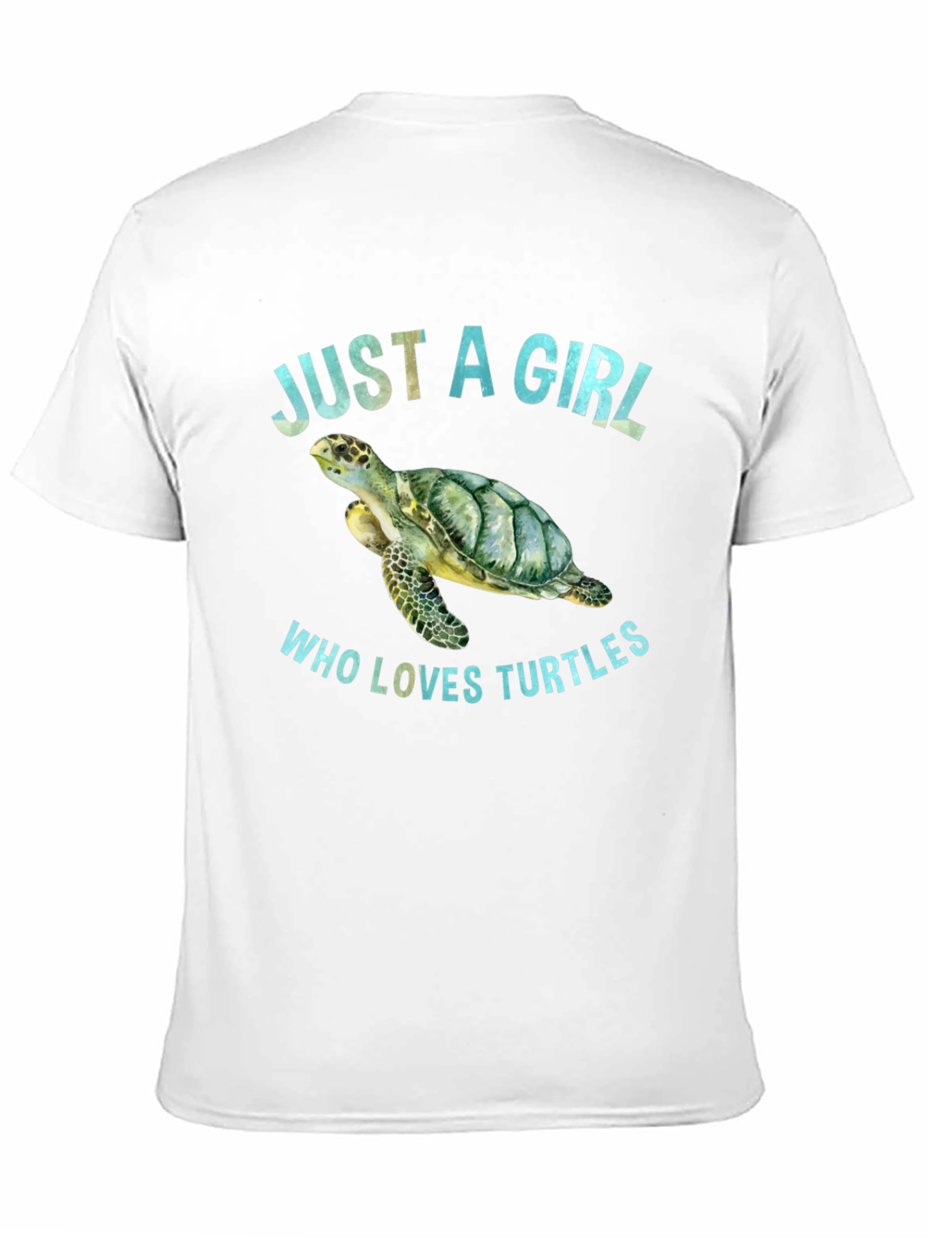 Just A Girl Who Loves Turtles T-Shirt