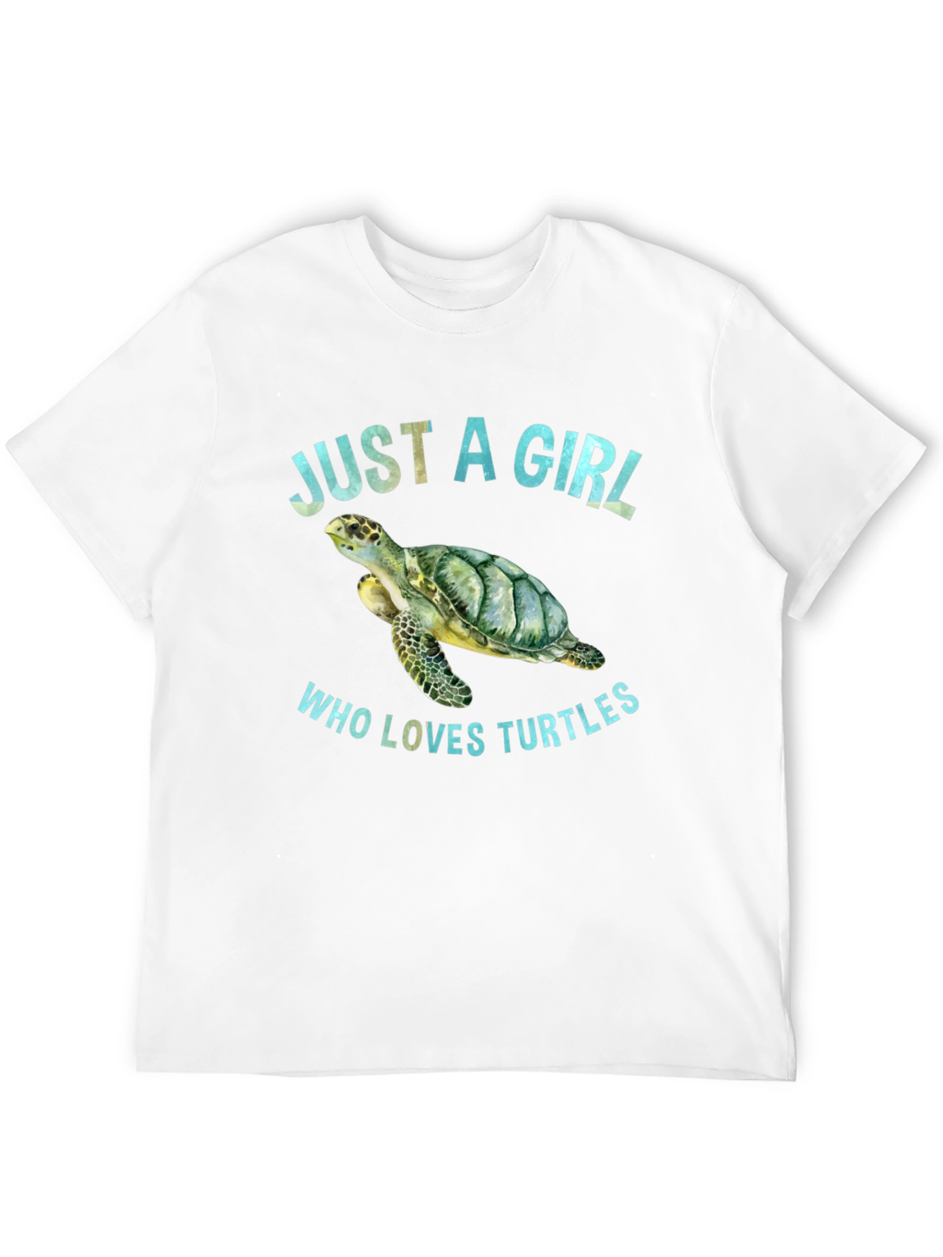 Just A Girl Who Loves Turtles T-Shirt