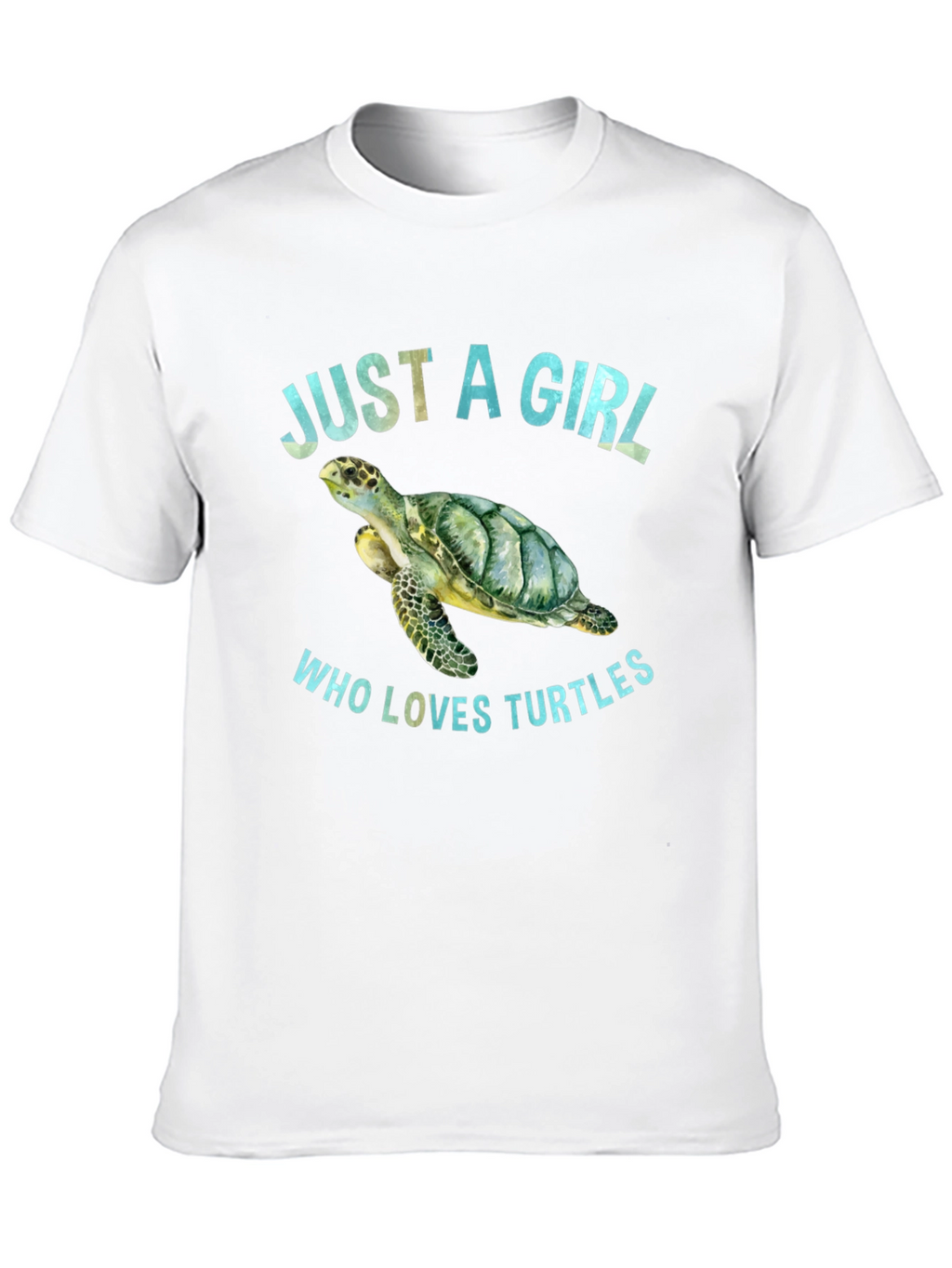 Just A Girl Who Loves Turtles T-Shirt