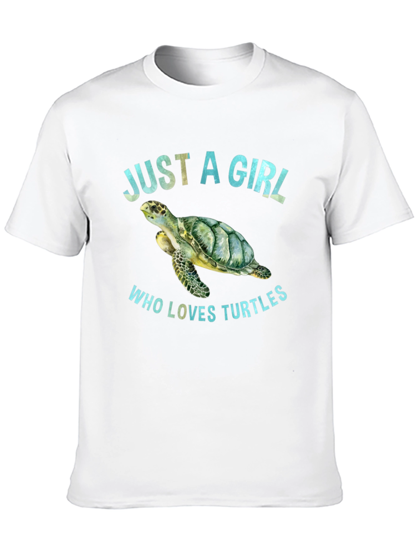 Just A Girl Who Loves Turtles T-Shirt