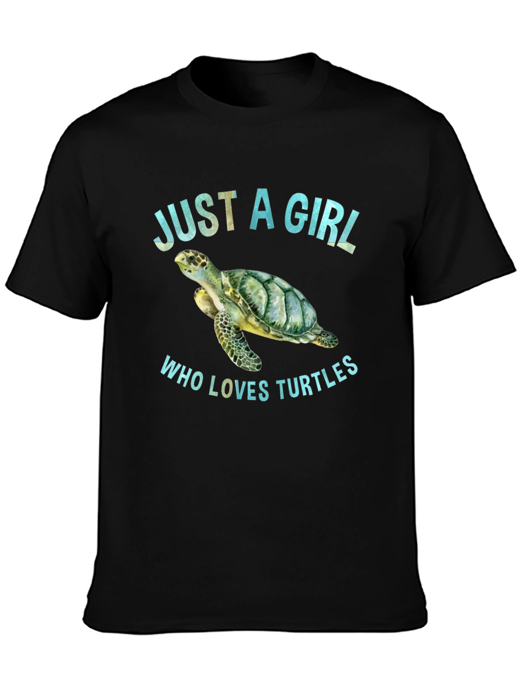 Just A Girl Who Loves Turtles T-Shirt