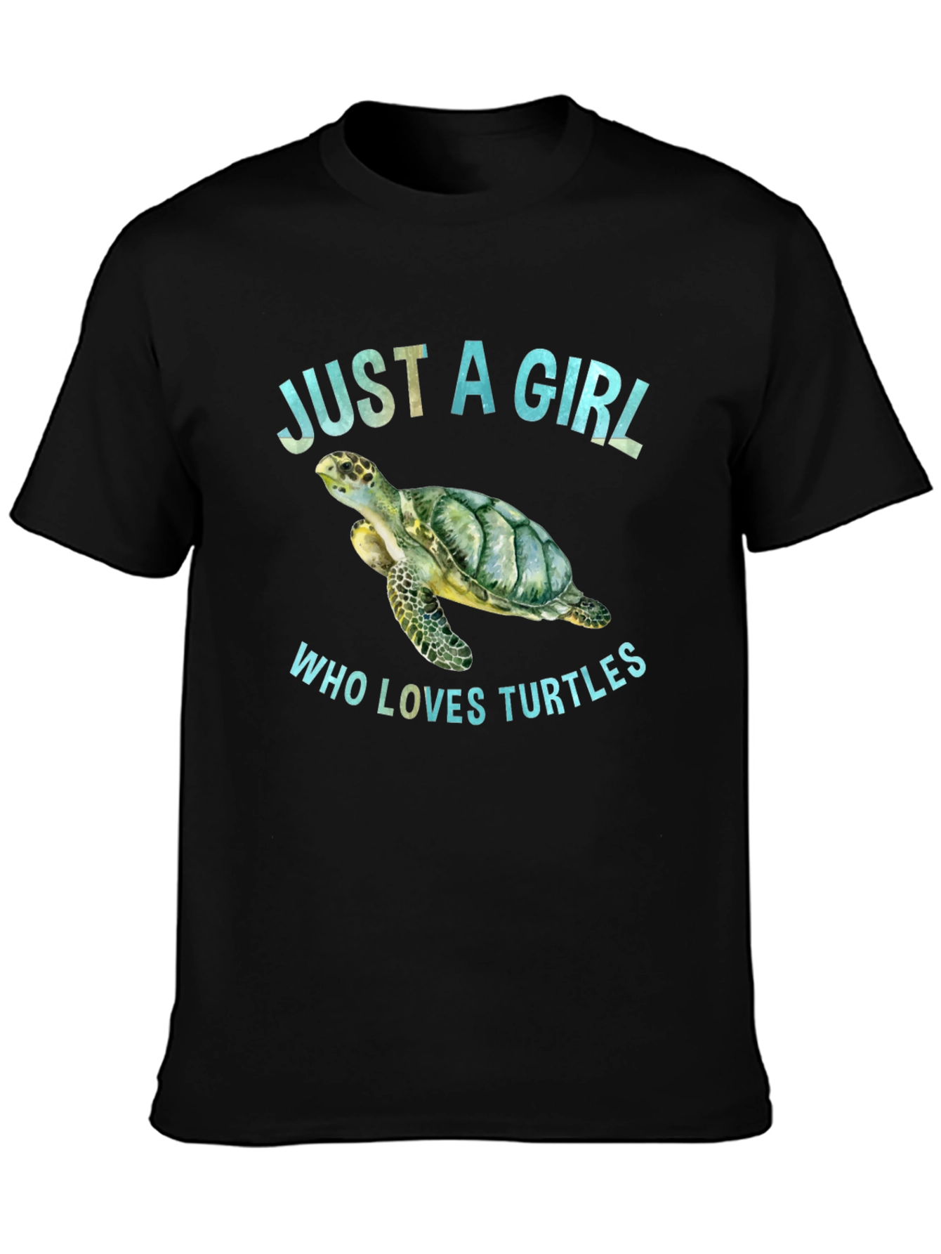 Just A Girl Who Loves Turtles T-Shirt