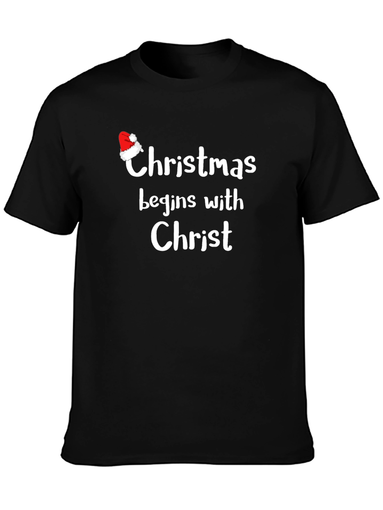 Christmas Begins With Christ T-Shirt