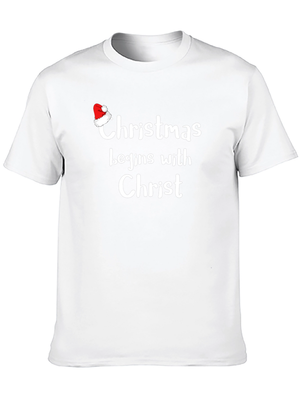 Christmas Begins With Christ T-Shirt