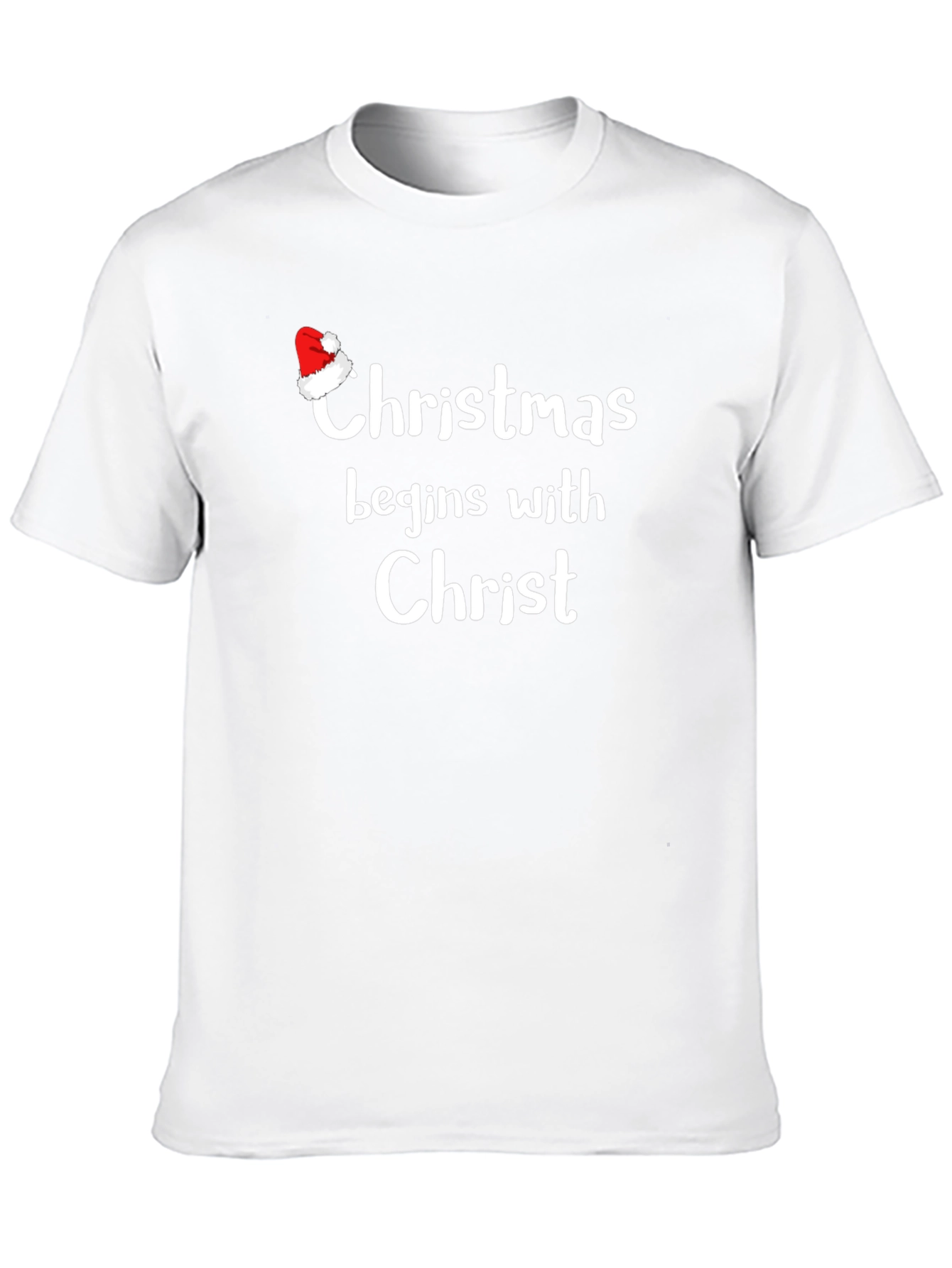Christmas Begins With Christ T-Shirt