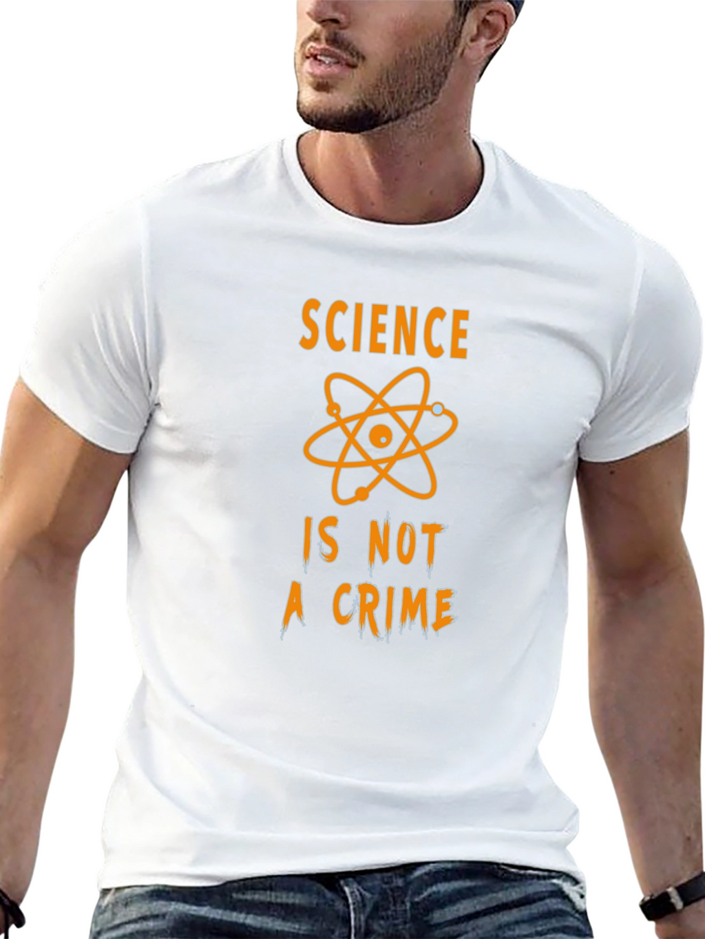 Science Is Not A Crime Black T-Shirt