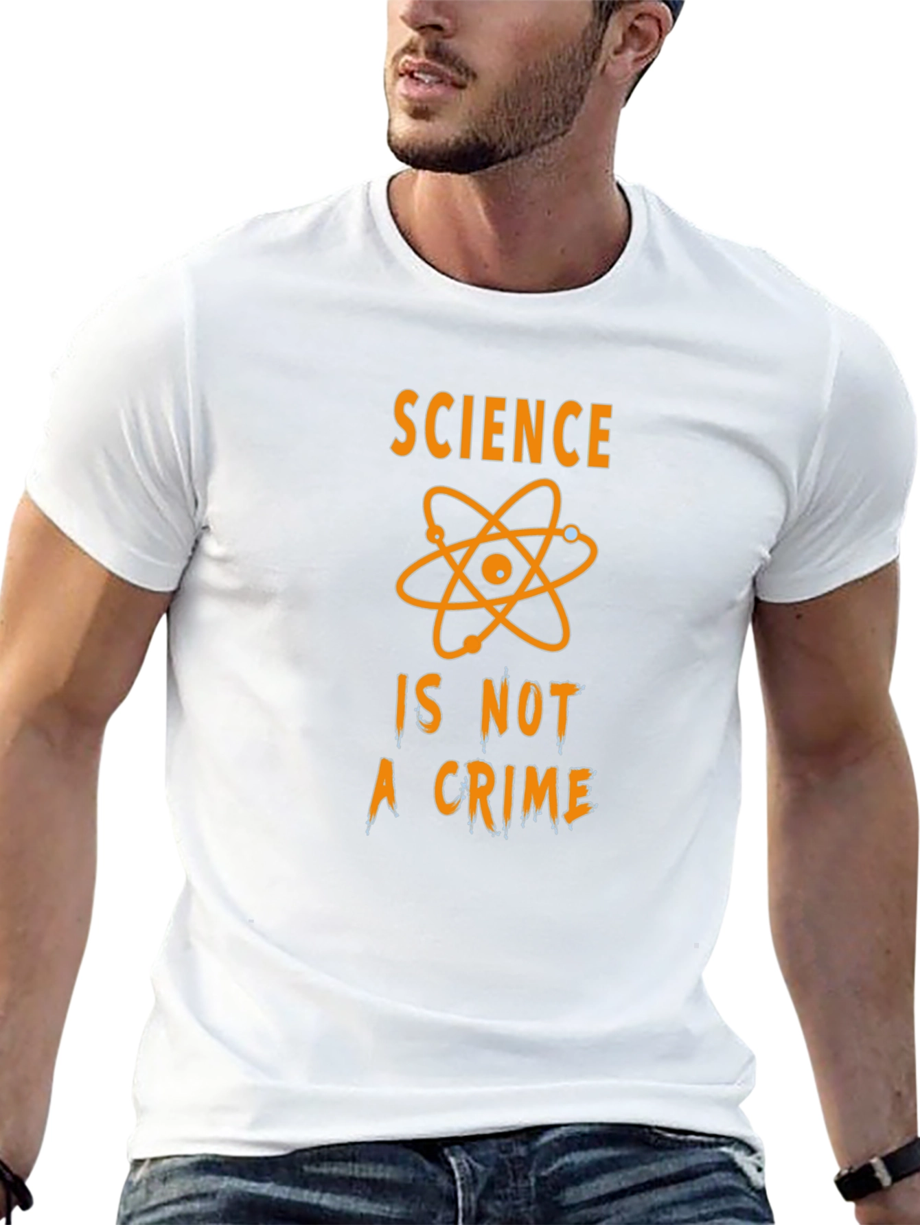 Science Is Not A Crime Black T-Shirt