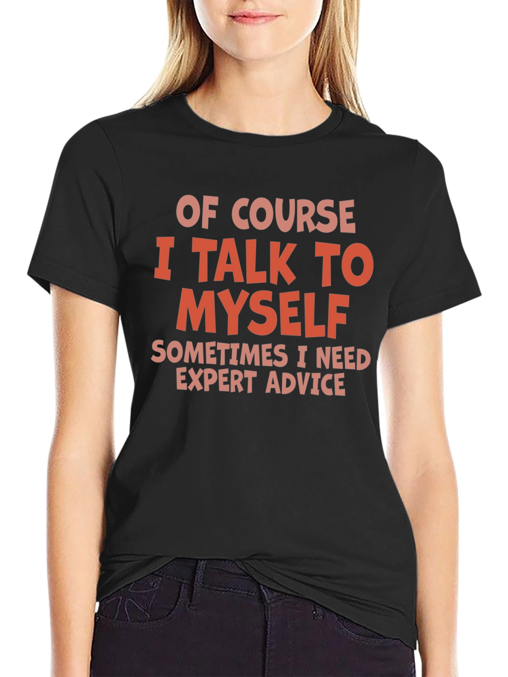 Funny I Talk To Myself Graphic Tee