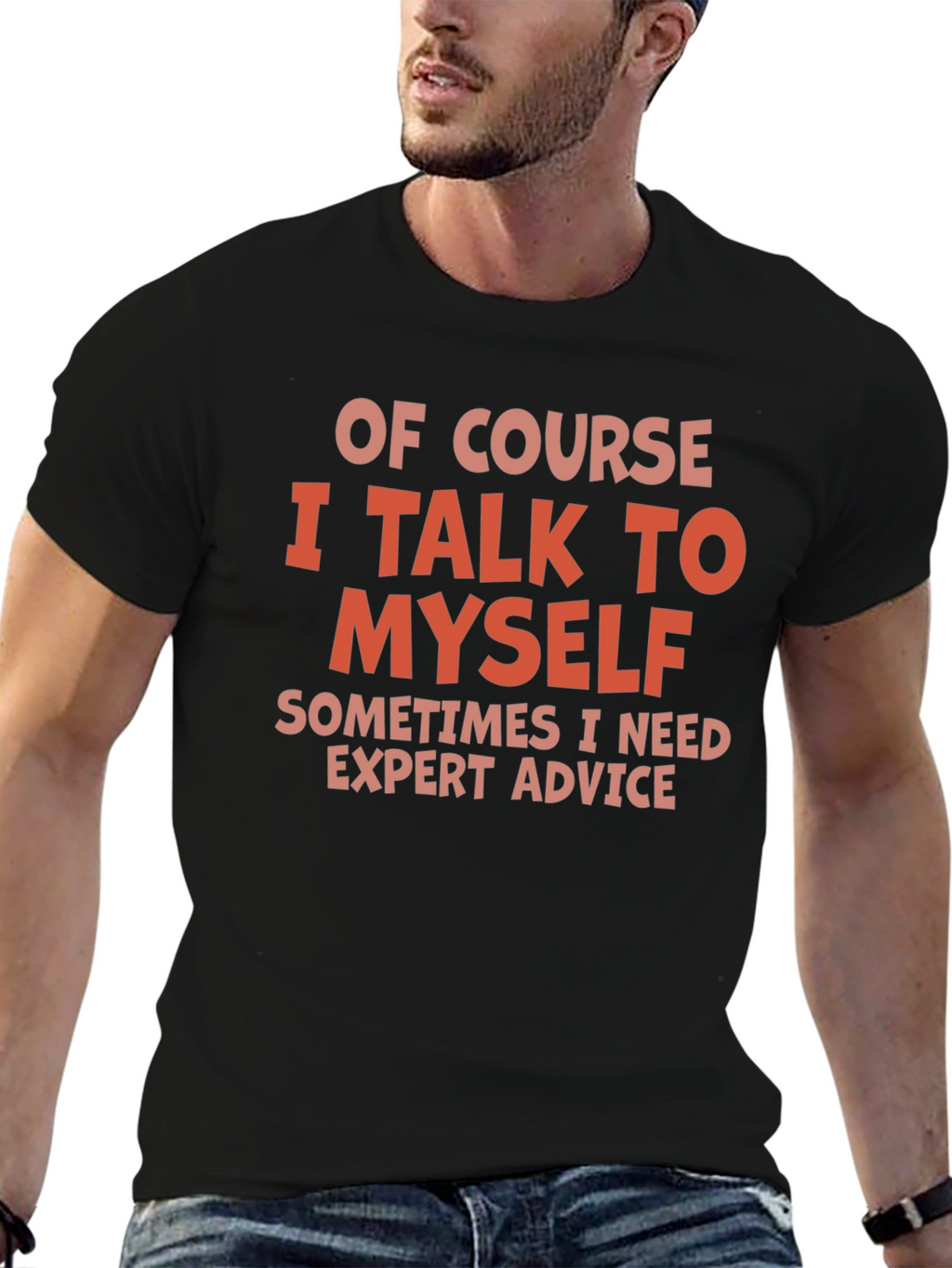 Funny I Talk To Myself Graphic Tee