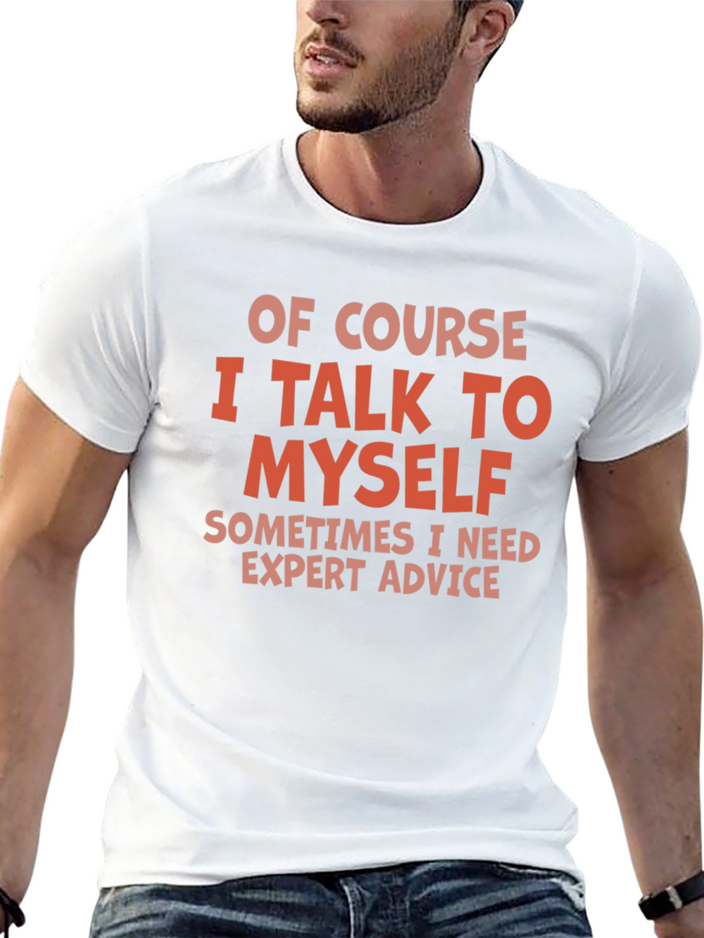 Funny I Talk To Myself Graphic Tee