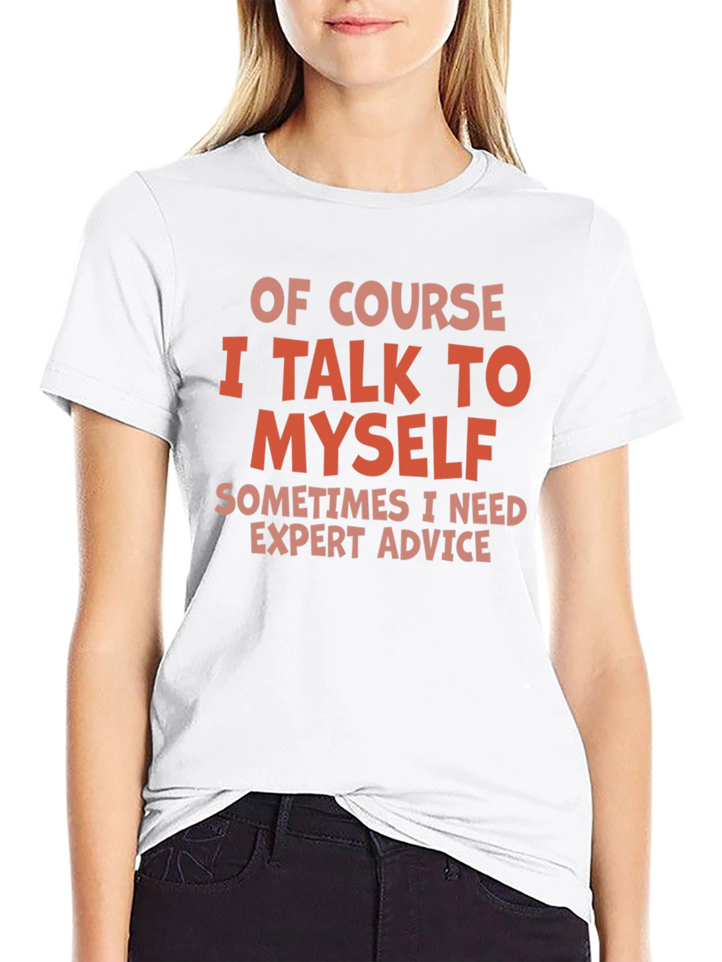 Funny I Talk To Myself Graphic Tee