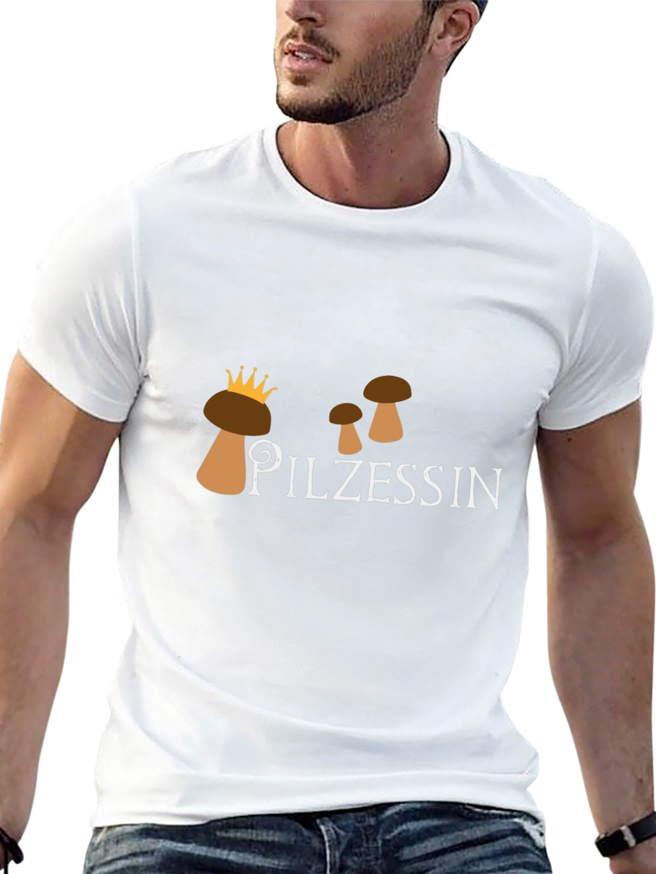 Pilzessin Mushroom Princess Funny T-Shirt