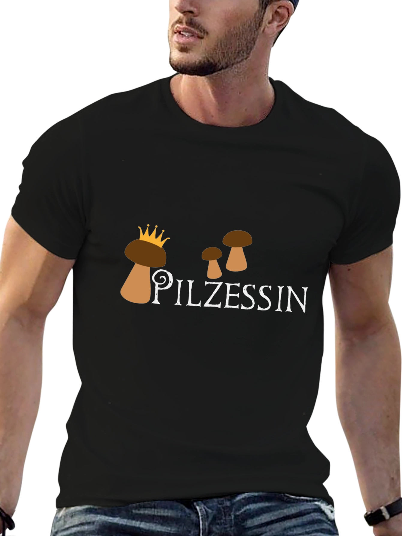 Pilzessin Mushroom Princess Funny T-Shirt