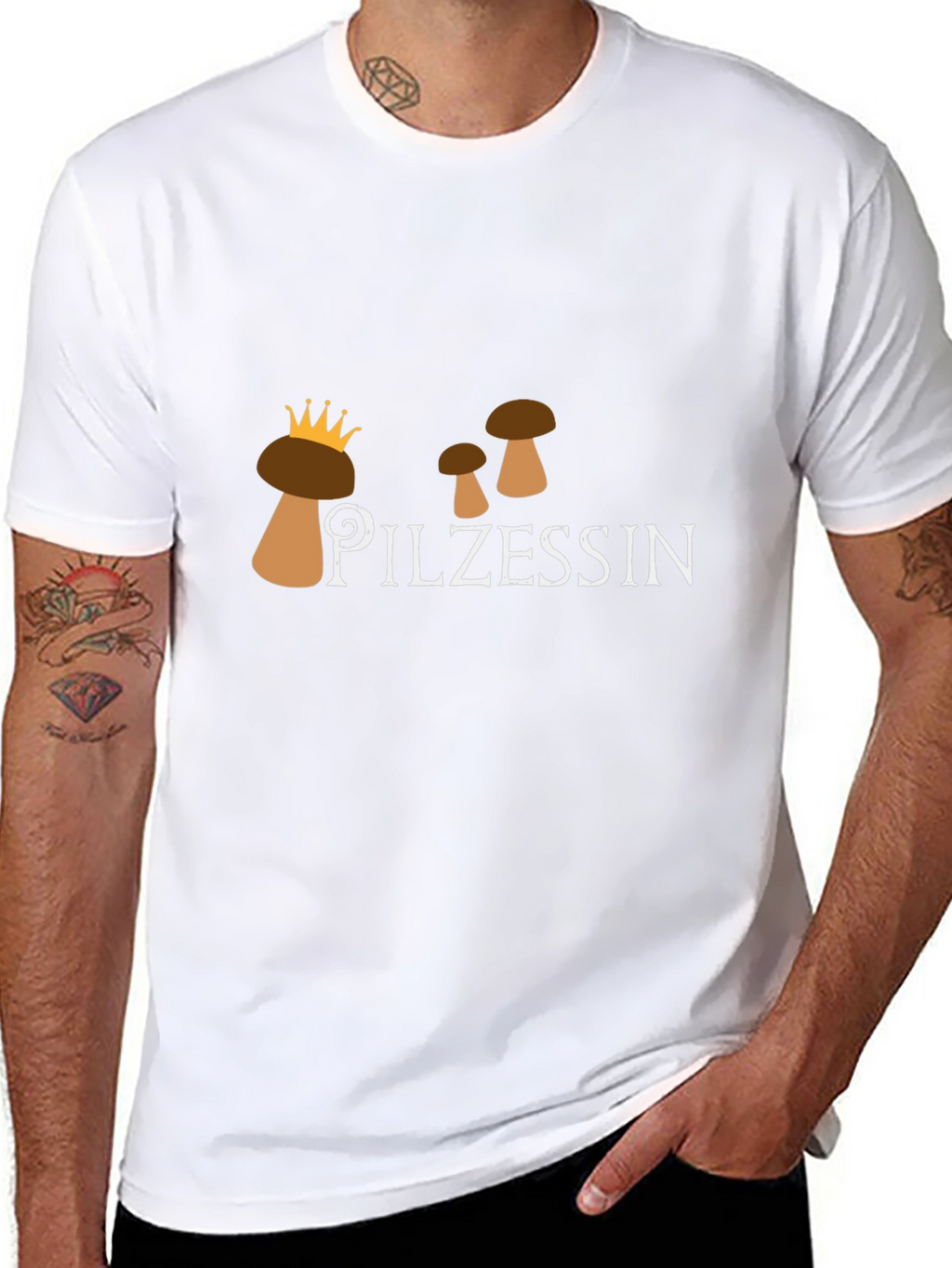 Pilzessin Mushroom Princess Funny T-Shirt