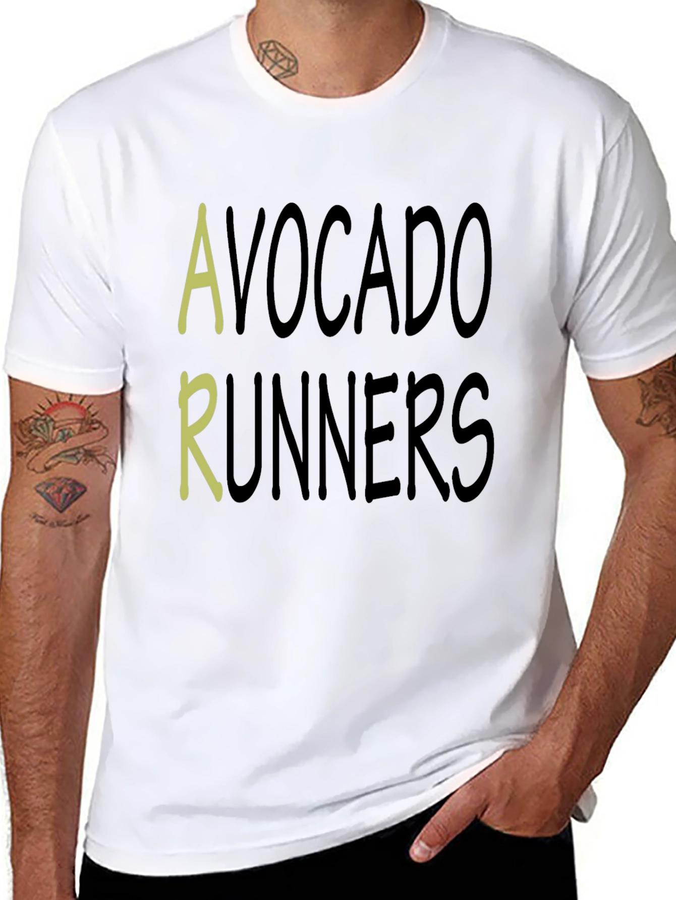 Avocado Runners Graphic Tee