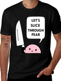Slice Through Fear Graphic T-Shirt