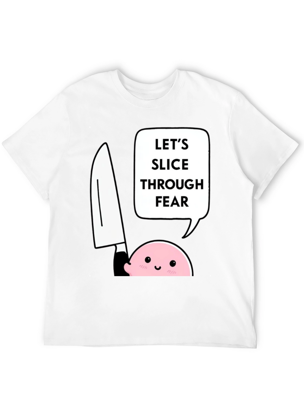 Slice Through Fear Graphic T-Shirt