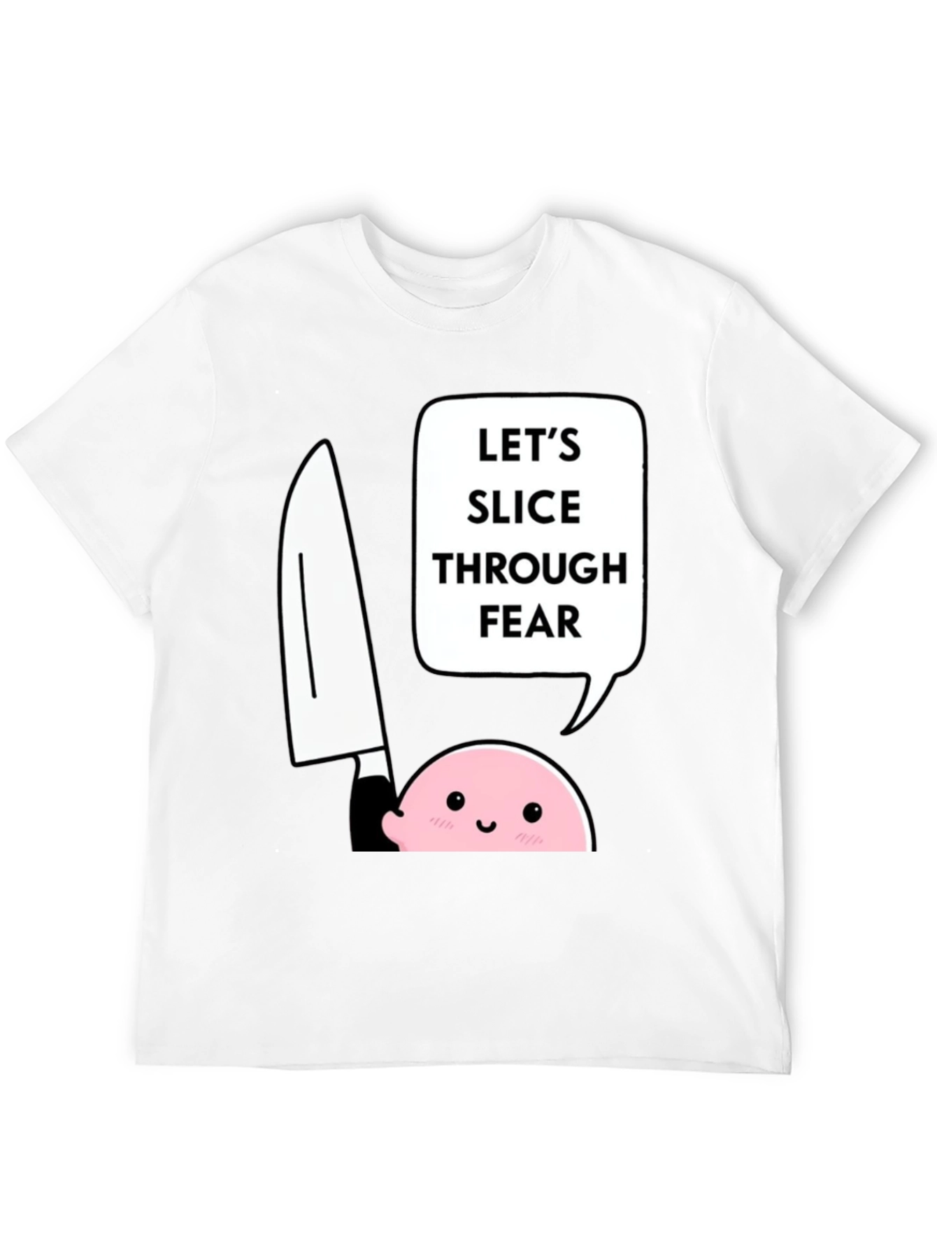 Slice Through Fear Graphic T-Shirt
