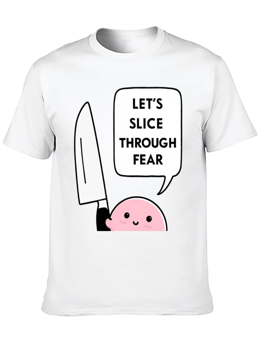 Slice Through Fear Graphic T-Shirt