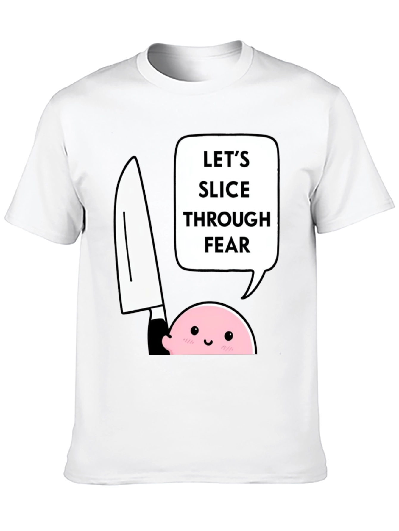 Slice Through Fear Graphic T-Shirt