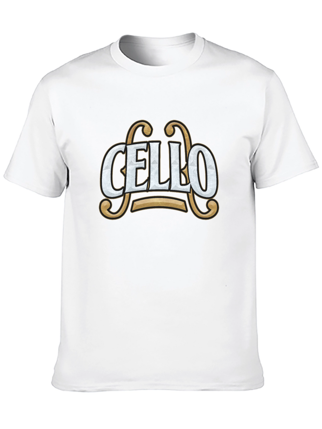 Cello Music T-Shirt - Black