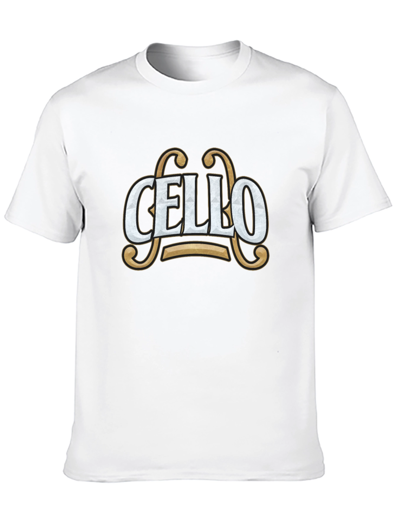 Cello Music T-Shirt - Black