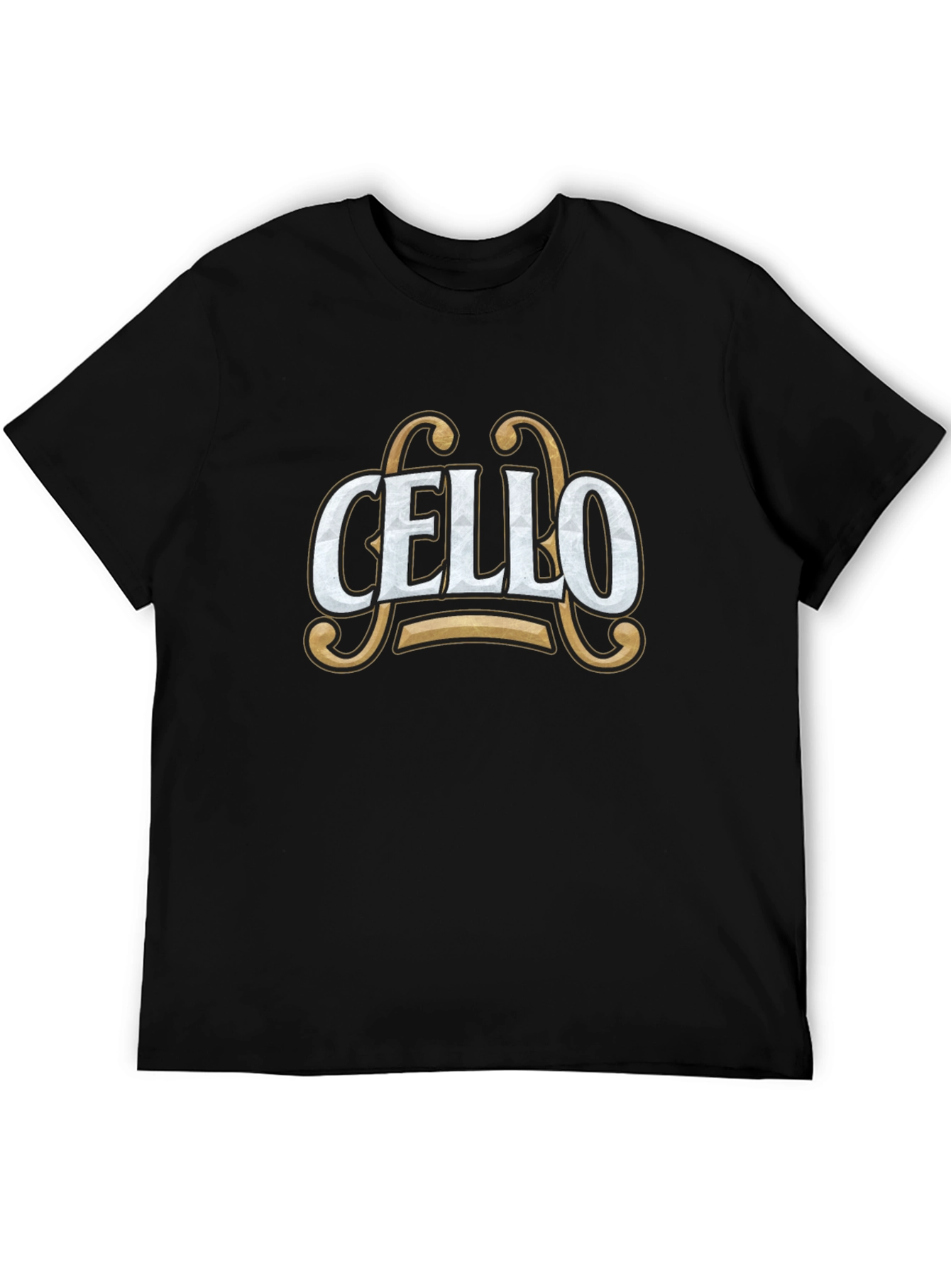 Cello Music T-Shirt - Black