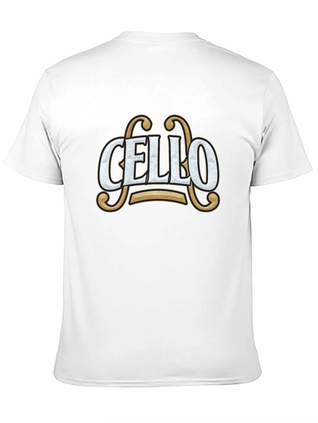 Cello Music T-Shirt - Black